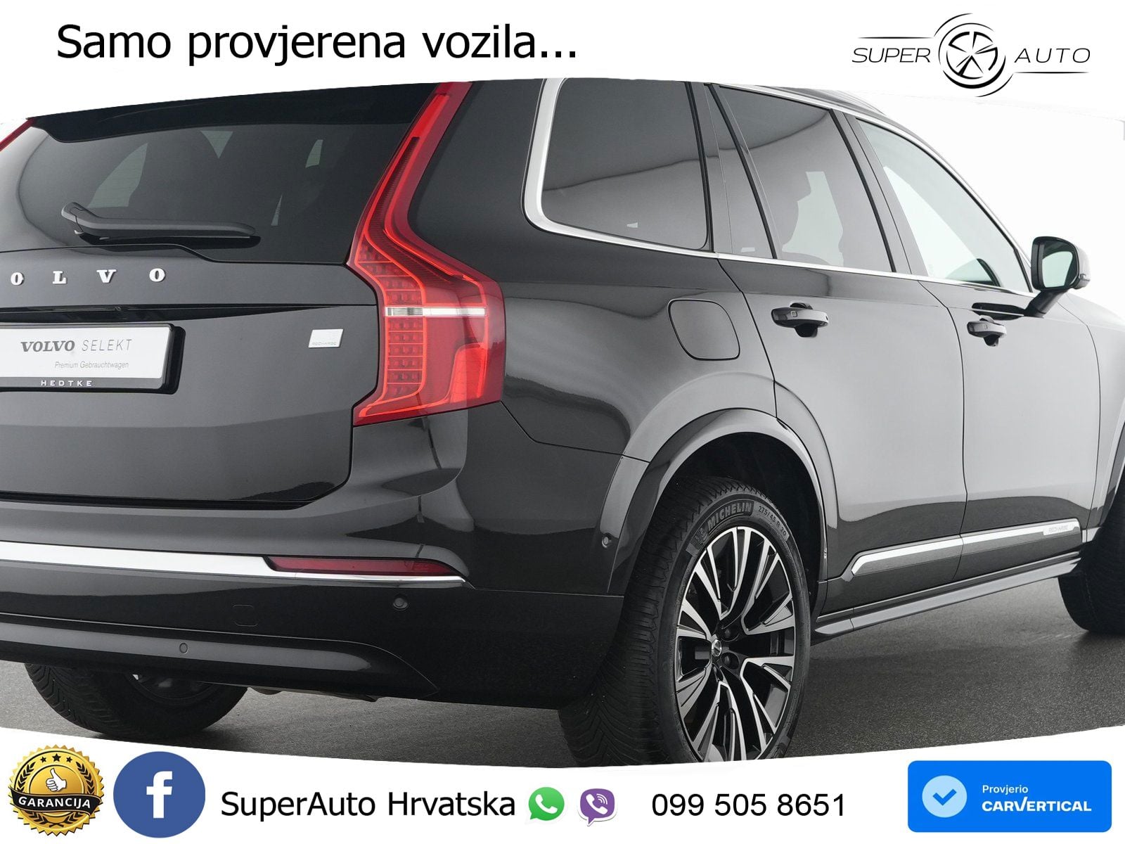 Volvo XC90 2.0 T8 AWD Automatic LED+GR SJED+ACC