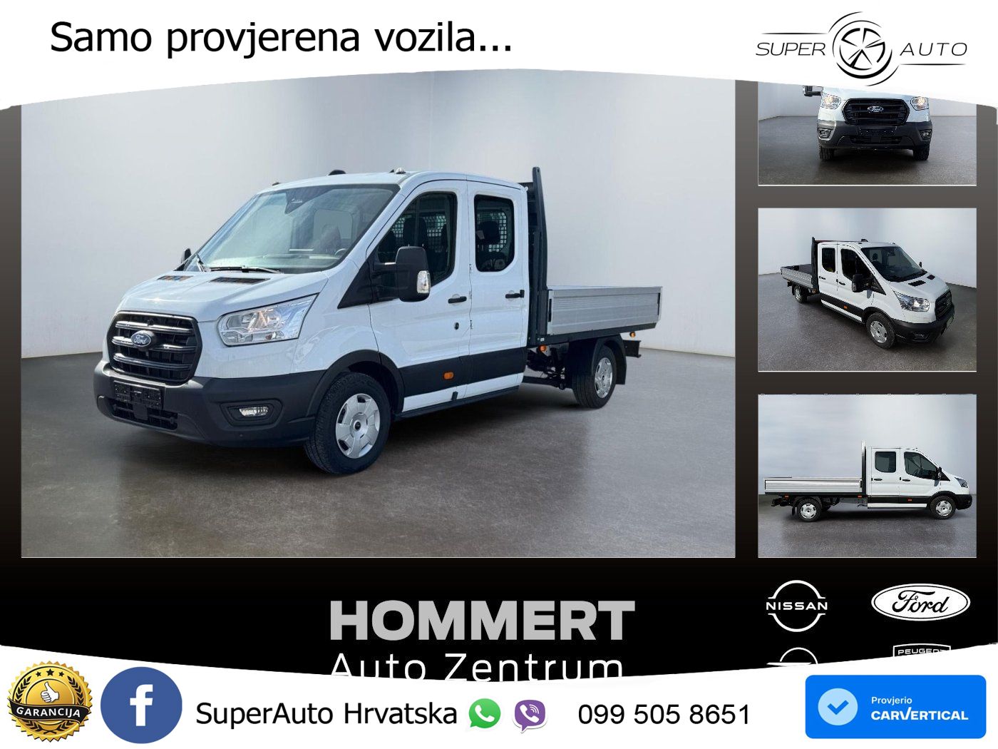 Ford Transit Dreiseitenkipper Trend EK 350 L2 AHK*CAM 165 KS
