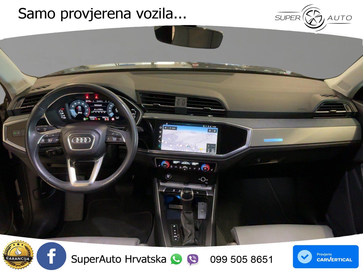 Audi Q3 35 TFSI (150 KS) S tronic advanced LED+GR SJED+ACC