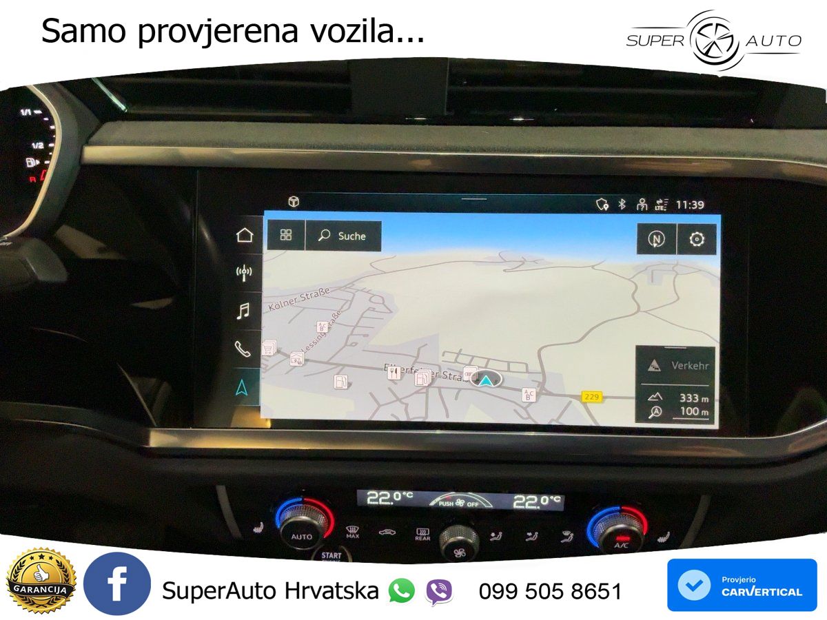 Audi Q3 35 TFSI (150 KS) S tronic advanced LED+GR SJED+ACC