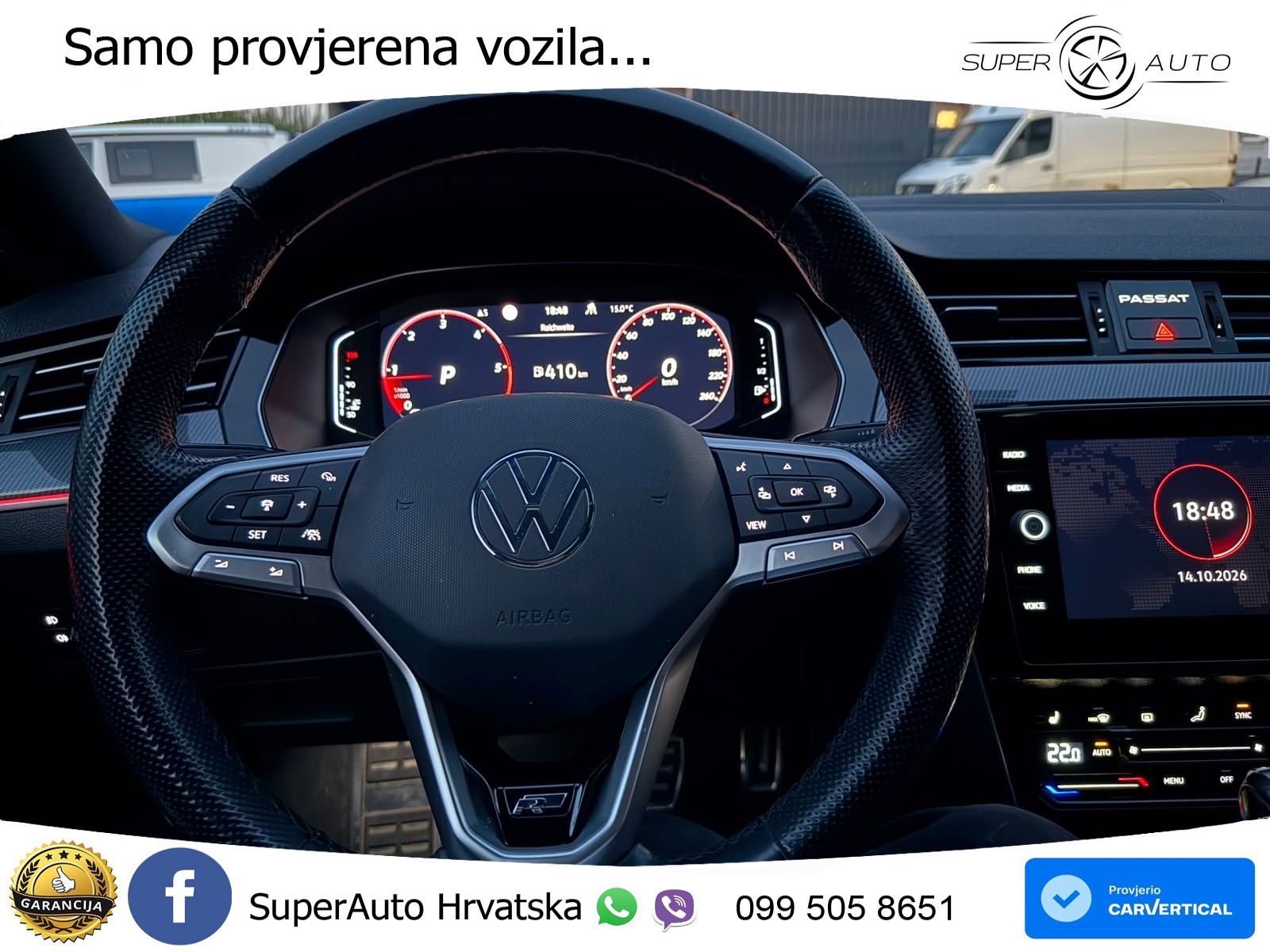 Volkswagen Passat Variant 2.0 TDI (200 KS) DSG Business LED+GR SJED+ACC