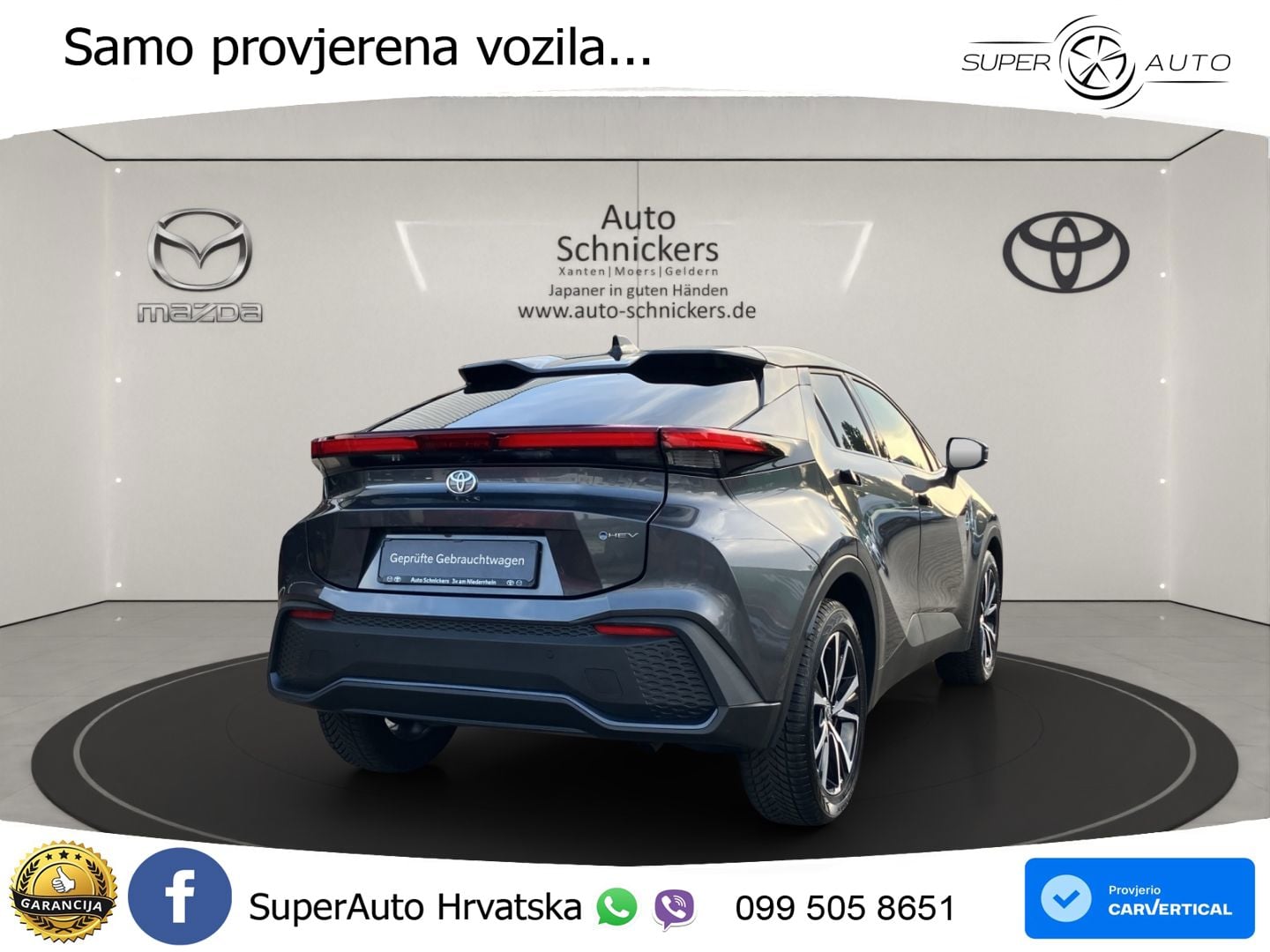 Toyota C-HR 1.8 (140 KS) Hybrid e-CVT Team D LED+GR SJED+ACC