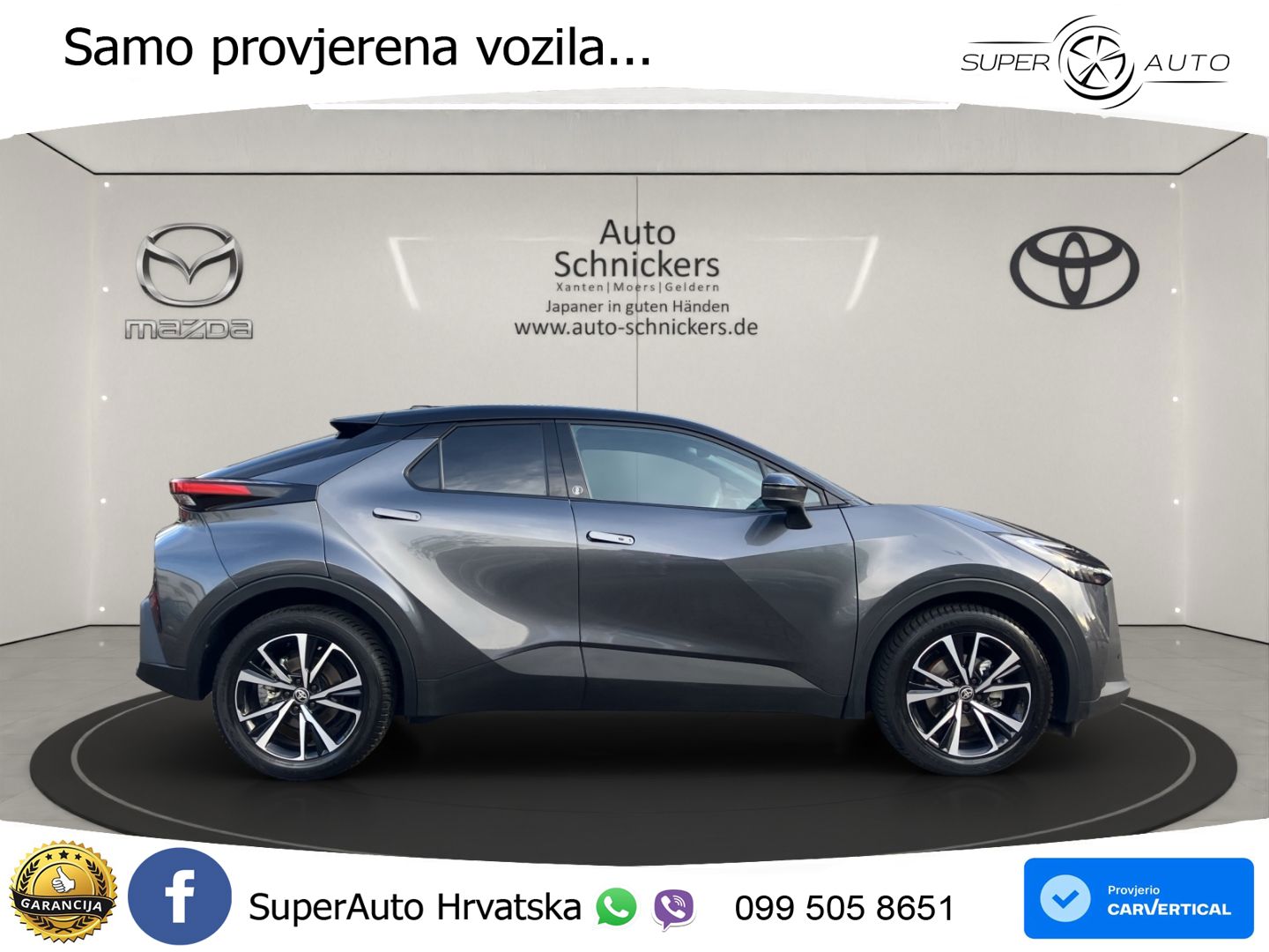 Toyota C-HR 1.8 (140 KS) Hybrid e-CVT Team D LED+GR SJED+ACC