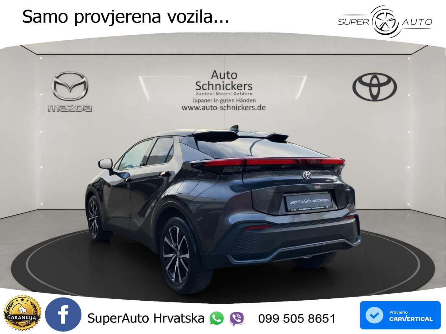 Toyota C-HR 1.8 (140 KS) Hybrid e-CVT Team D LED+GR SJED+ACC
