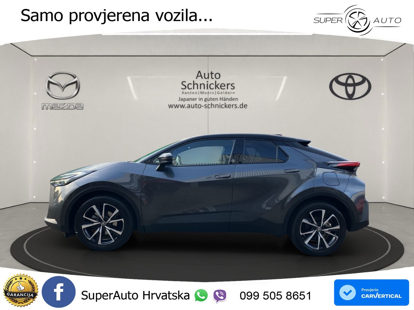 Toyota C-HR 1.8 (140 KS) Hybrid e-CVT Team D LED+GR SJED+ACC