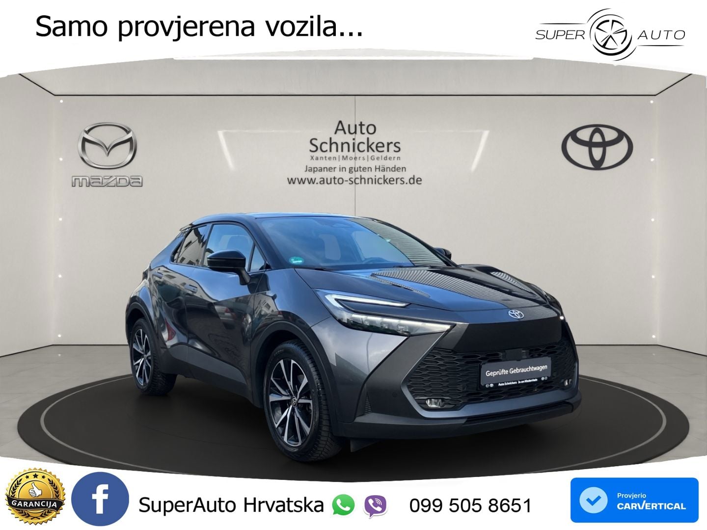 Toyota C-HR 1.8 (140 KS) Hybrid e-CVT Team D LED+GR SJED+ACC
