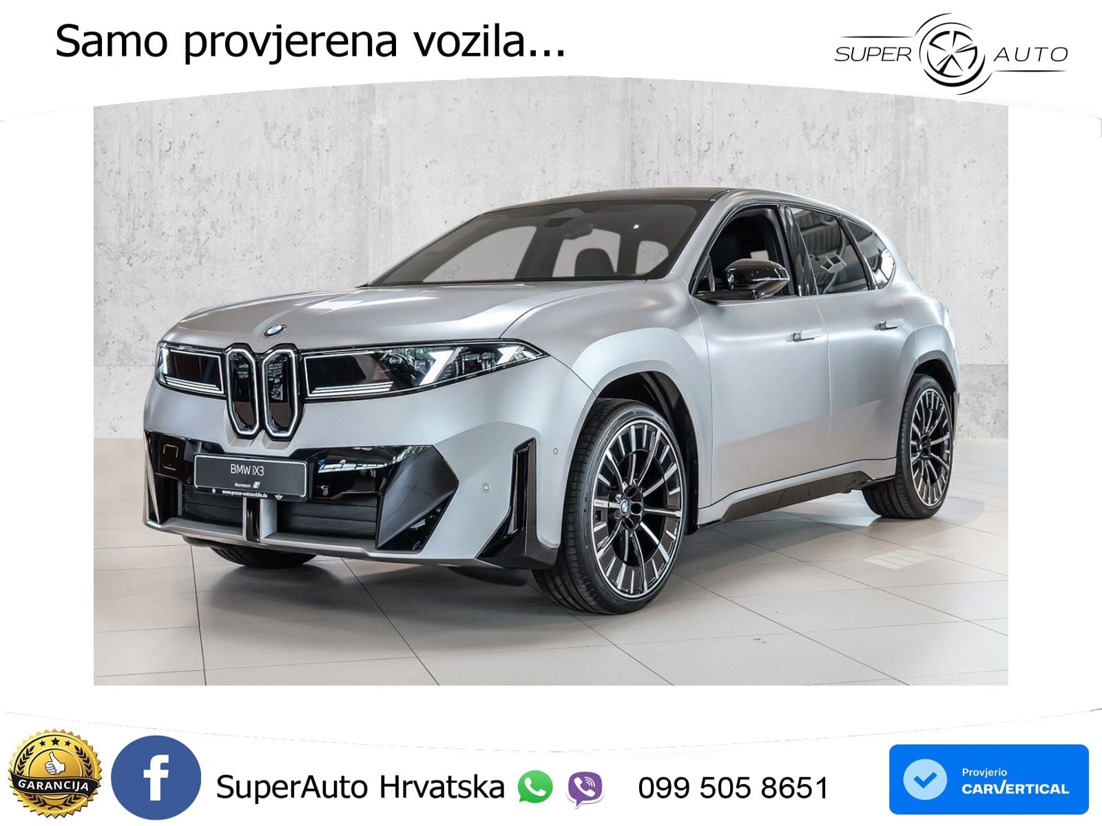 BMW iX3 40 82.6 kWh (320 KS) M Sport
