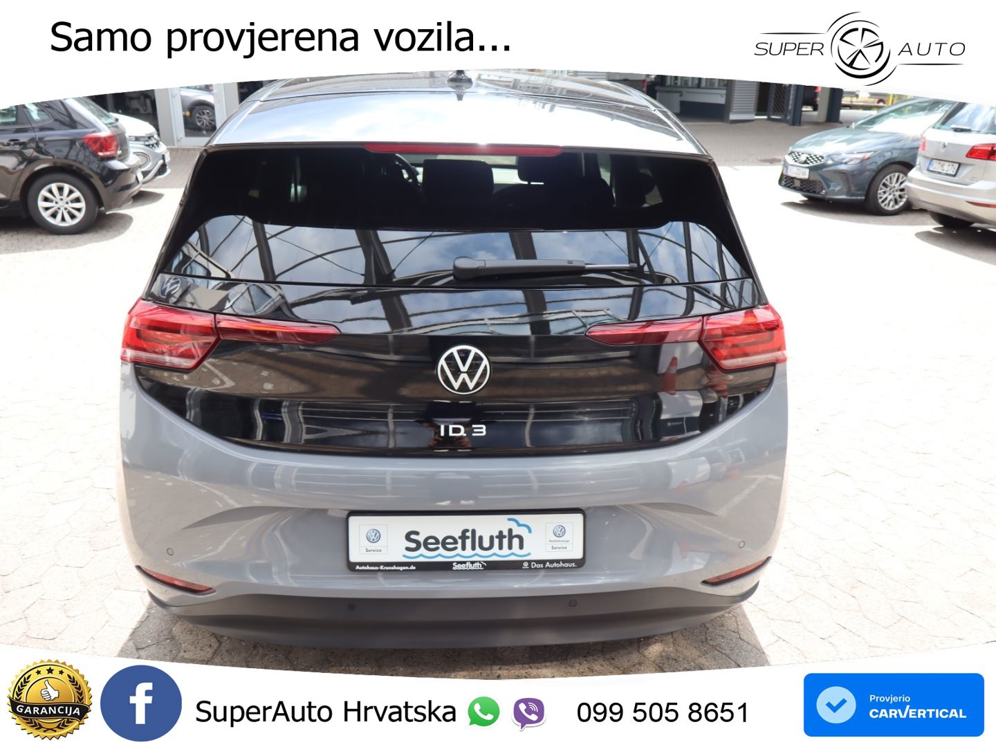Volkswagen ID.3 Pro 62 kWh (204 KS) LED+GR SJED+ACC