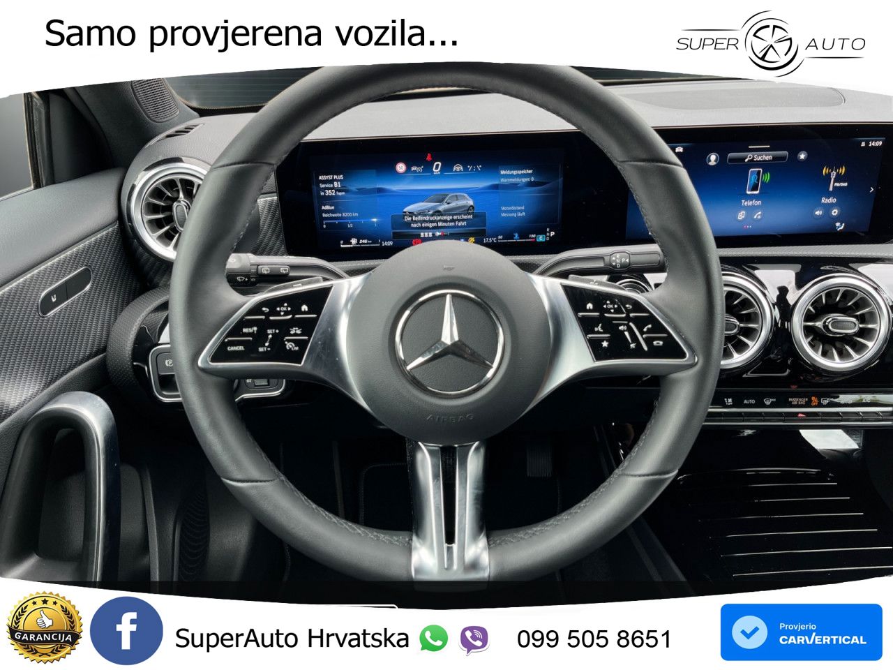 Mercedes-Benz A 180d 8G-DCT LED+GR SJED+ACC