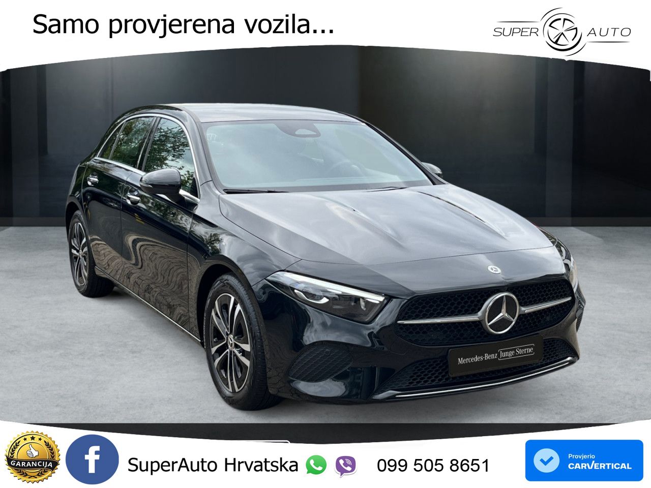 Mercedes-Benz A 180d 8G-DCT LED+GR SJED+ACC