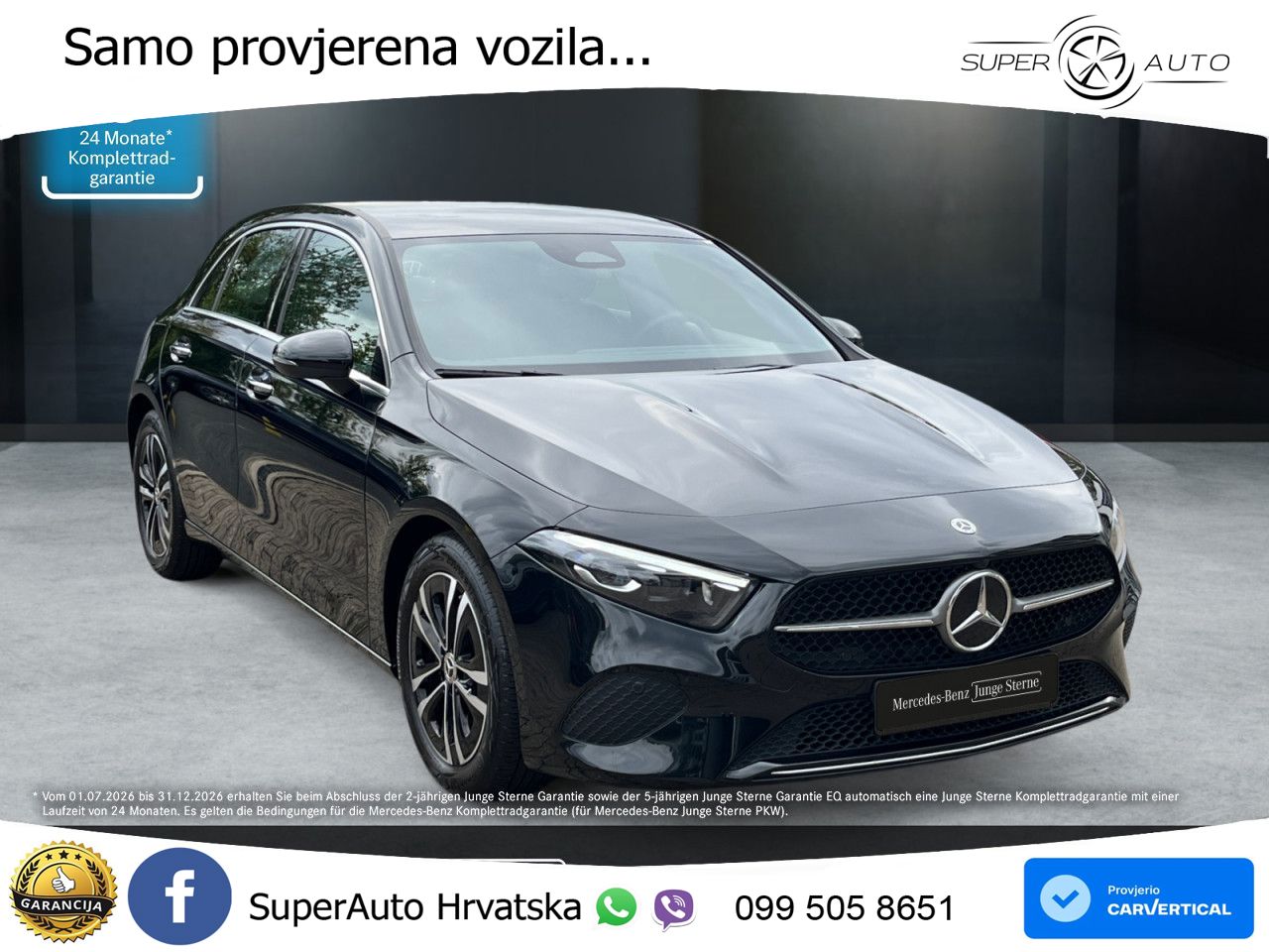 Mercedes-Benz A 180d 8G-DCT LED+GR SJED+ACC