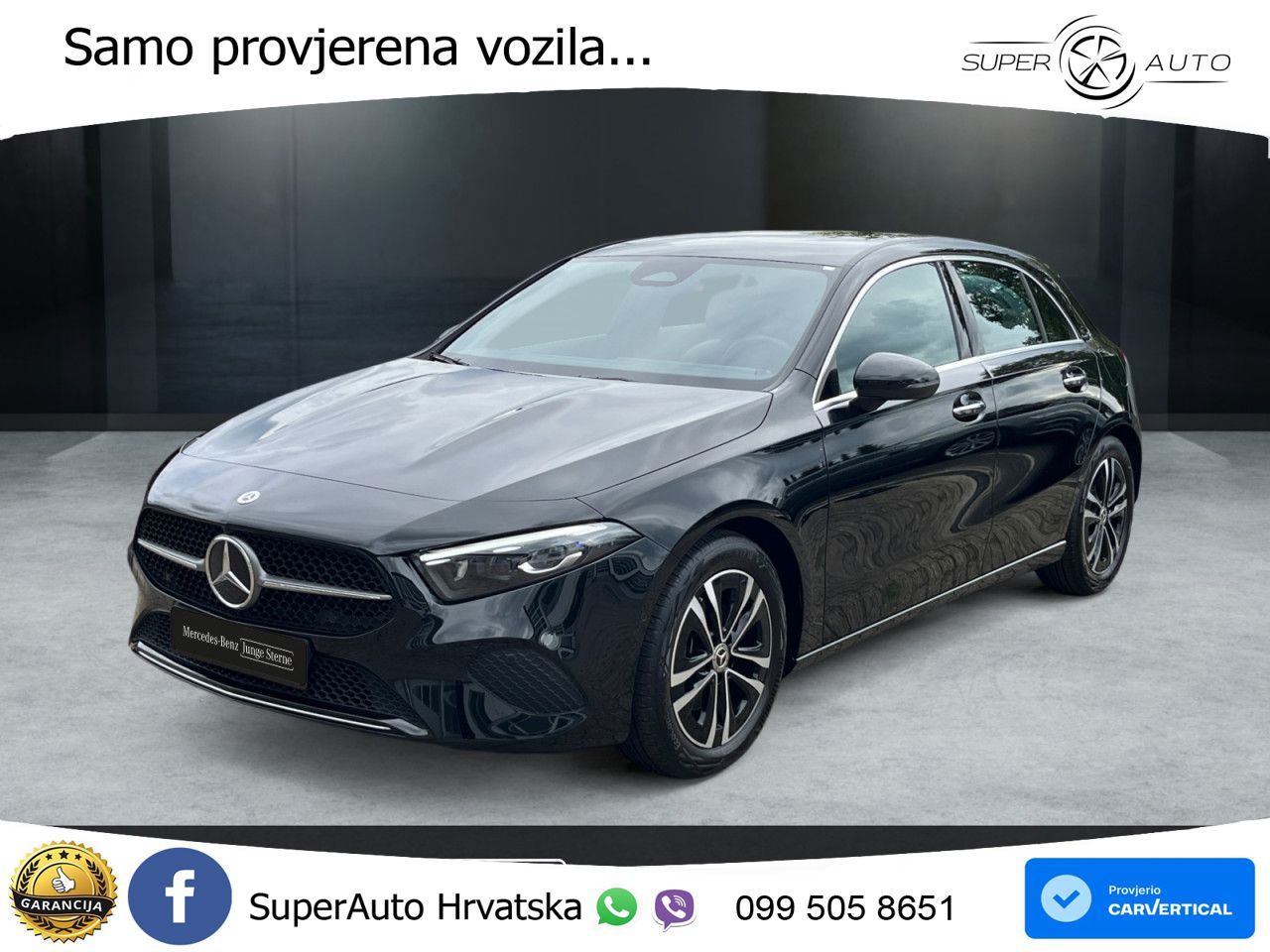 Mercedes-Benz A 180d 8G-DCT LED+GR SJED+ACC