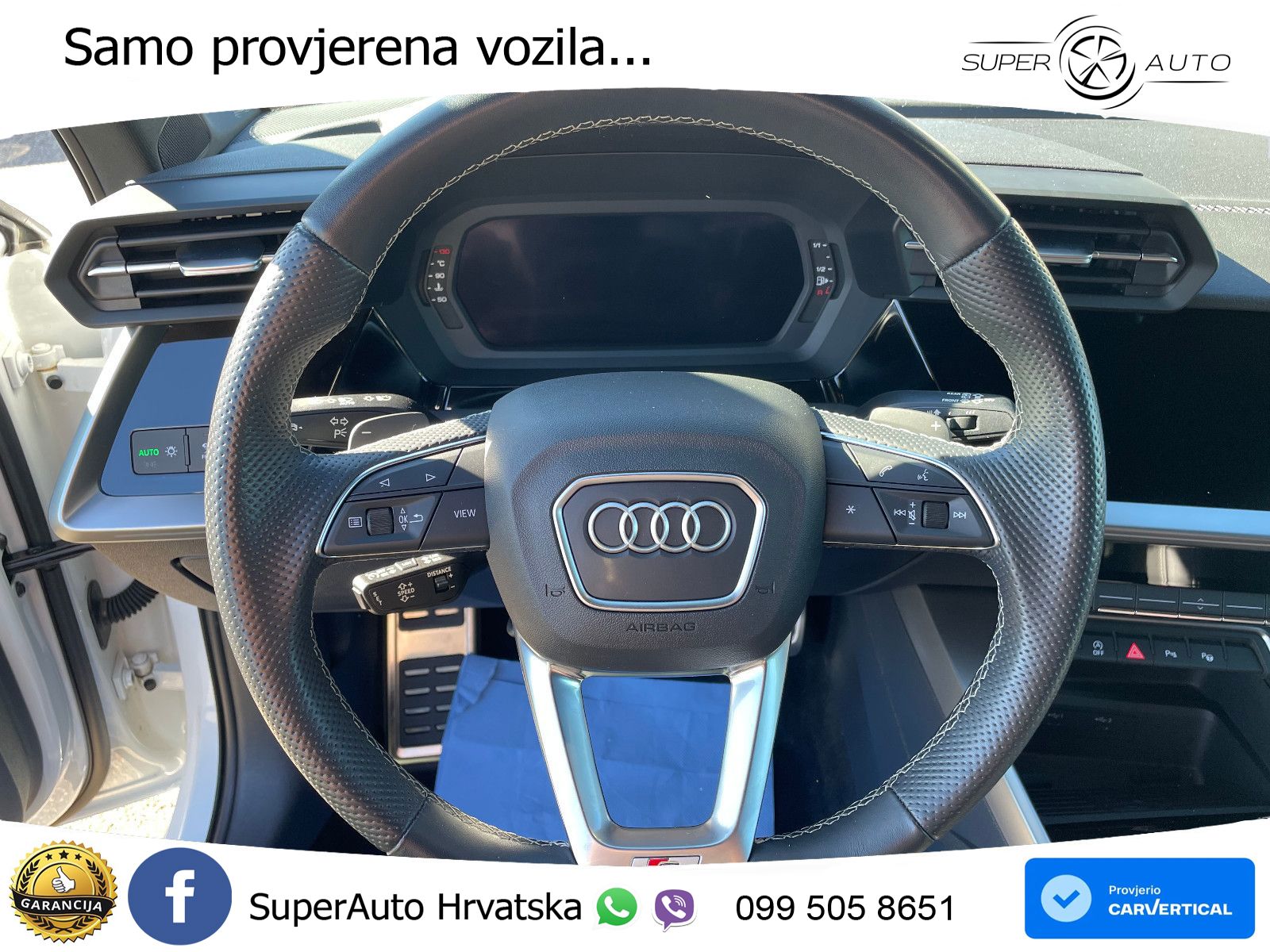 Audi A3 40 TFSI (190 KS) quattro S tronic S line LED+GR SJED+ACC
