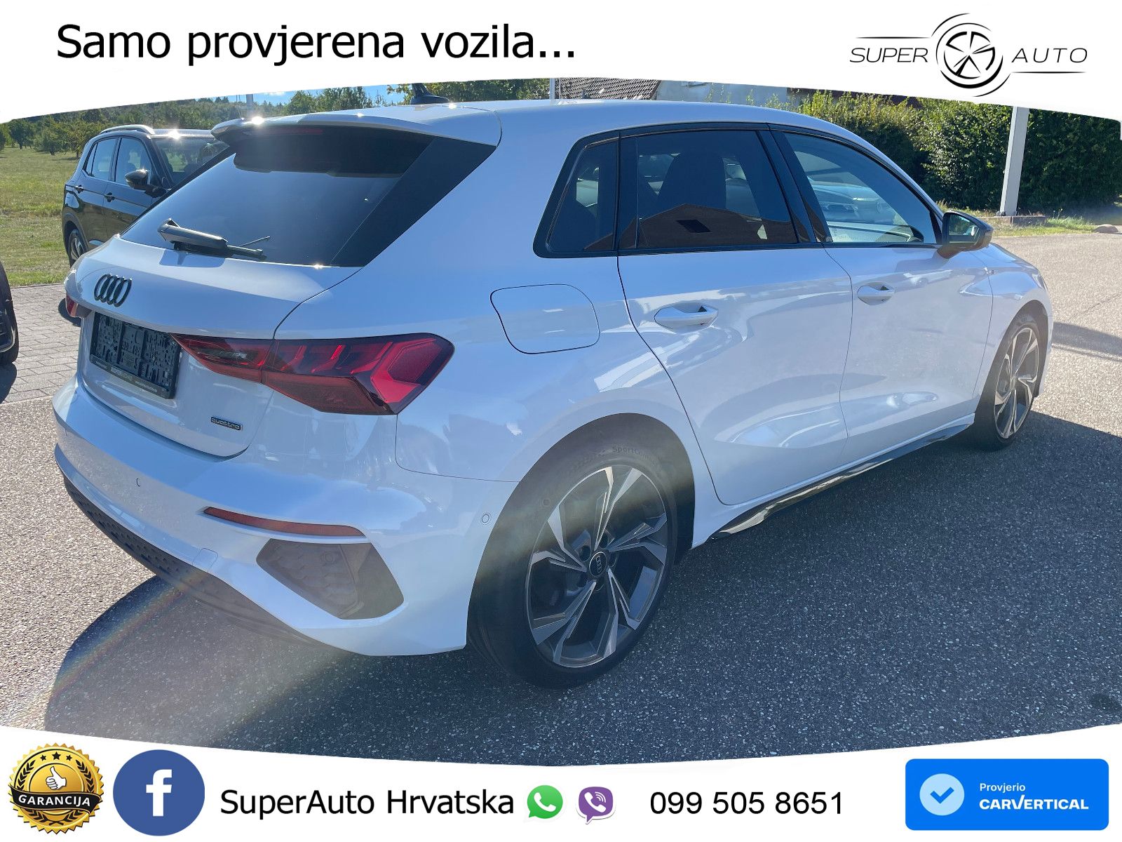 Audi A3 40 TFSI (190 KS) quattro S tronic S line LED+GR SJED+ACC