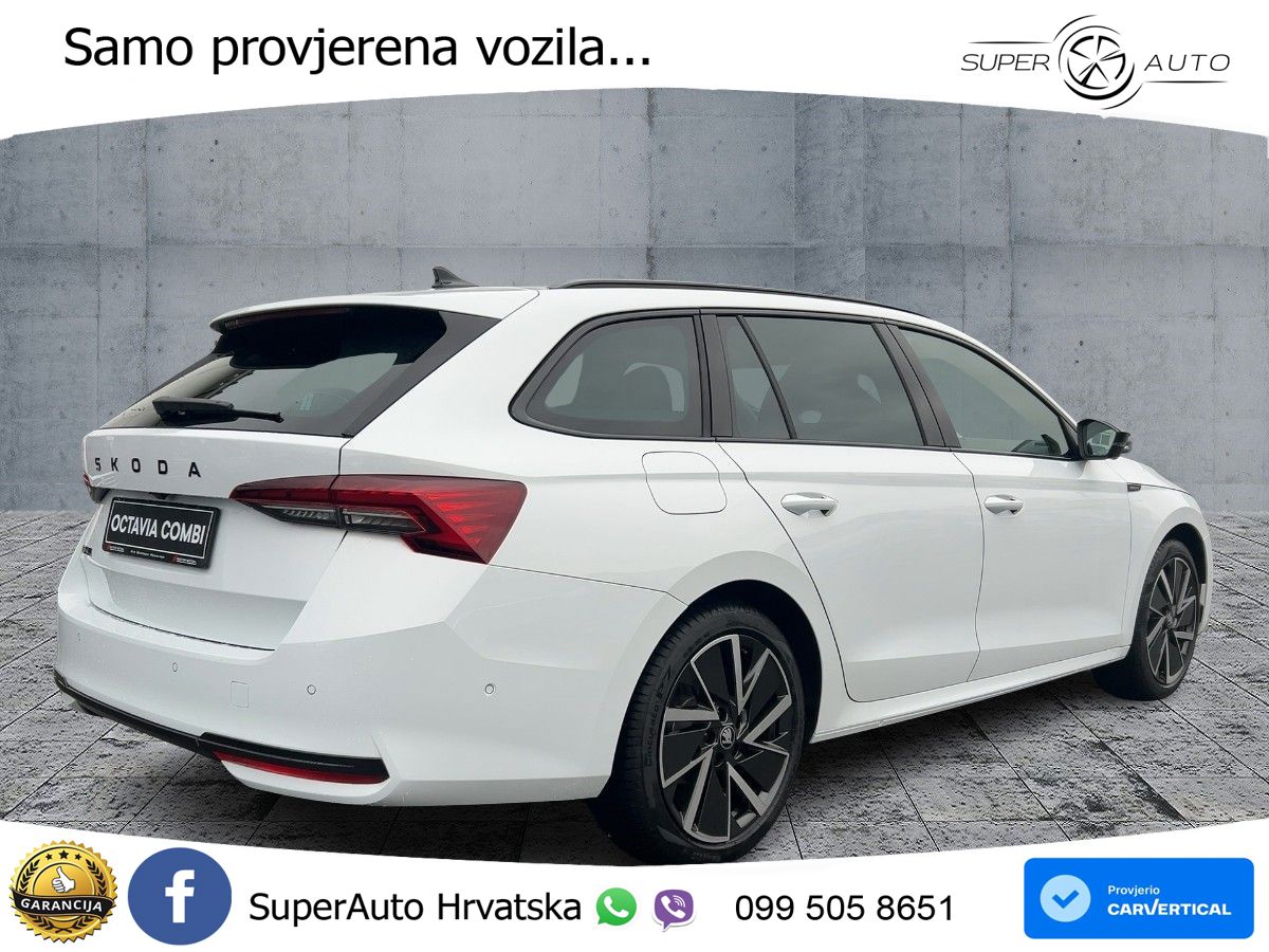 Škoda Octavia Combi 2.0 TDI (150 KS) DSG SportLine LED+GR SJED+ACC
