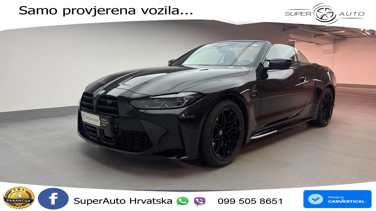 BMW M4 Convertible Competition 3.0 (510 KS) xDrive Steptronic LED+GR SJED+ACC