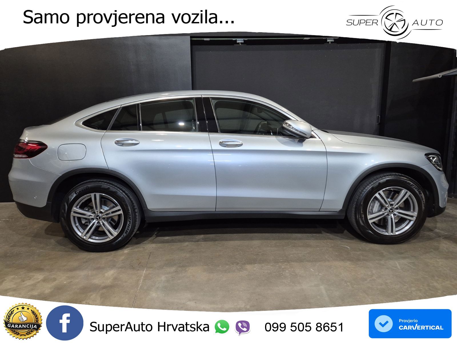 Mercedes GLC Coupe 300de (306 KS) 4MATIC 9G-TRONIC ZRAČNI+ACC+GR SJED+KAM