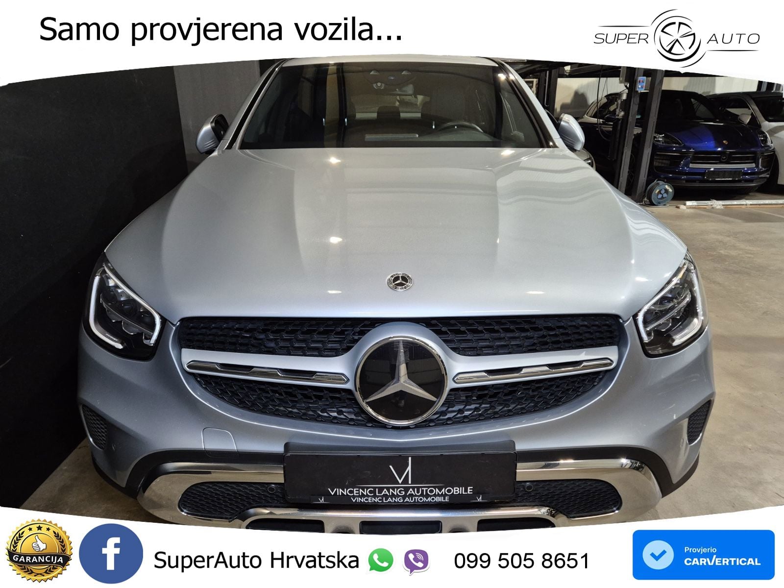 Mercedes GLC Coupe 300de (306 KS) 4MATIC 9G-TRONIC ZRAČNI+ACC+GR SJED+KAM