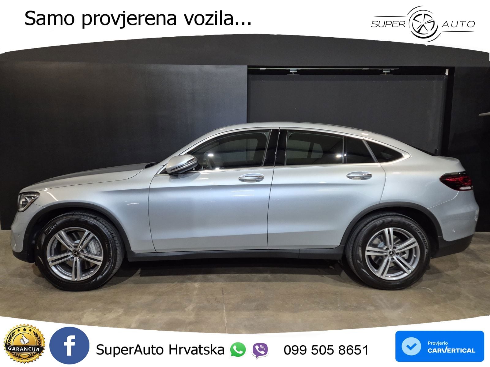 Mercedes GLC Coupe 300de (306 KS) 4MATIC 9G-TRONIC ZRAČNI+ACC+GR SJED+KAM