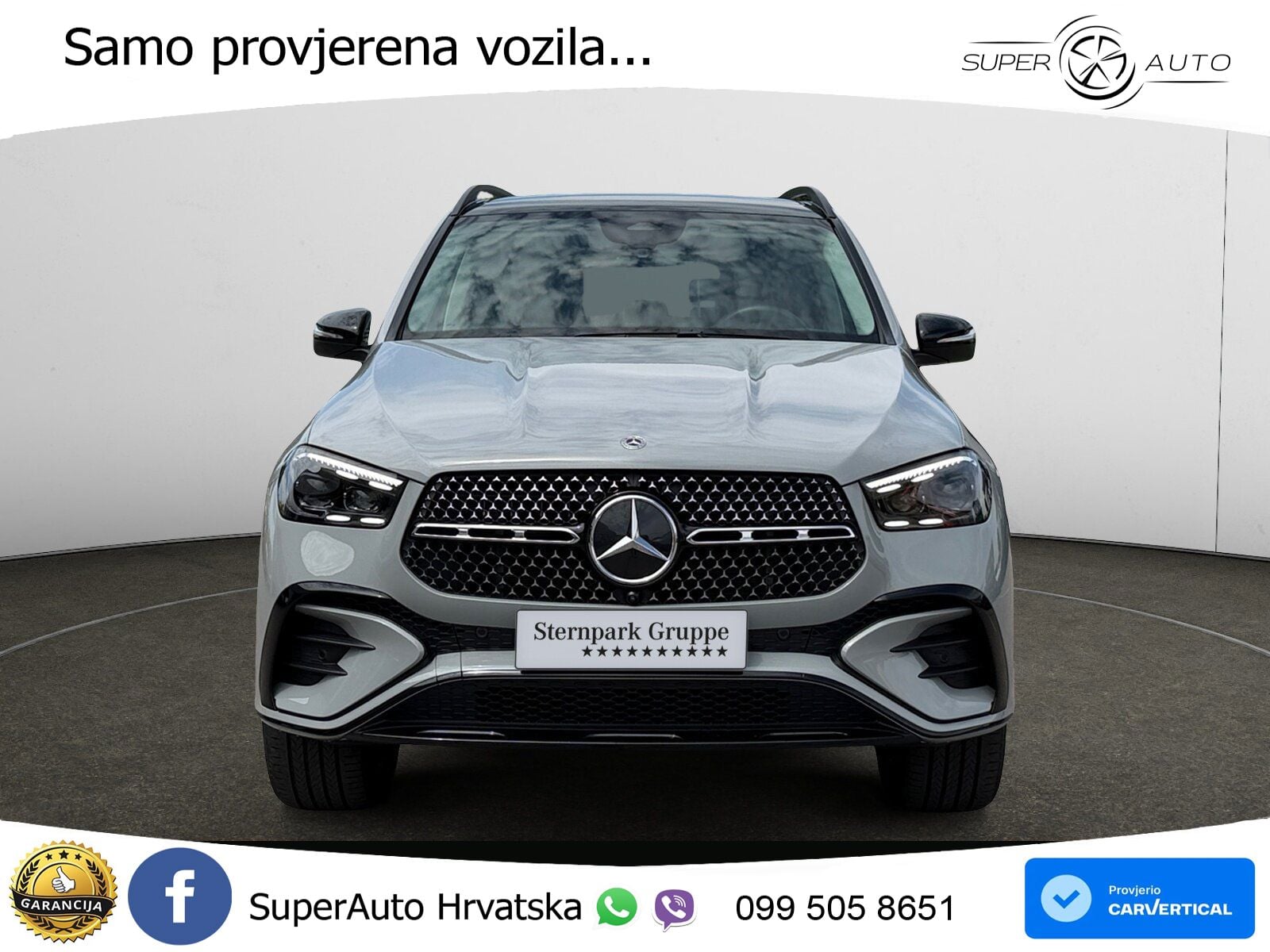 Mercedes GLE 350de (333 KS) 4MATIC 9G-TRONIC AMG ZRAČNI+ACC+GR SJED+KAM+PANO