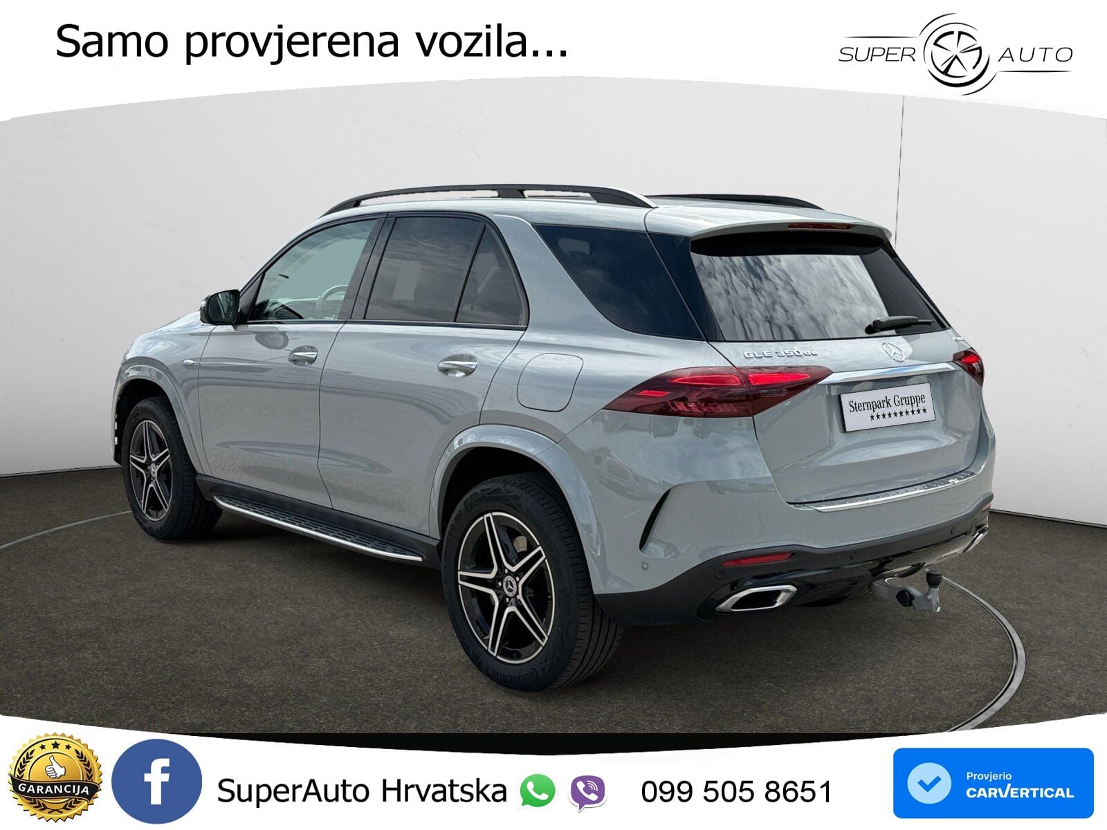 Mercedes GLE 350de (333 KS) 4MATIC 9G-TRONIC AMG ZRAČNI+ACC+GR SJED+KAM+PANO