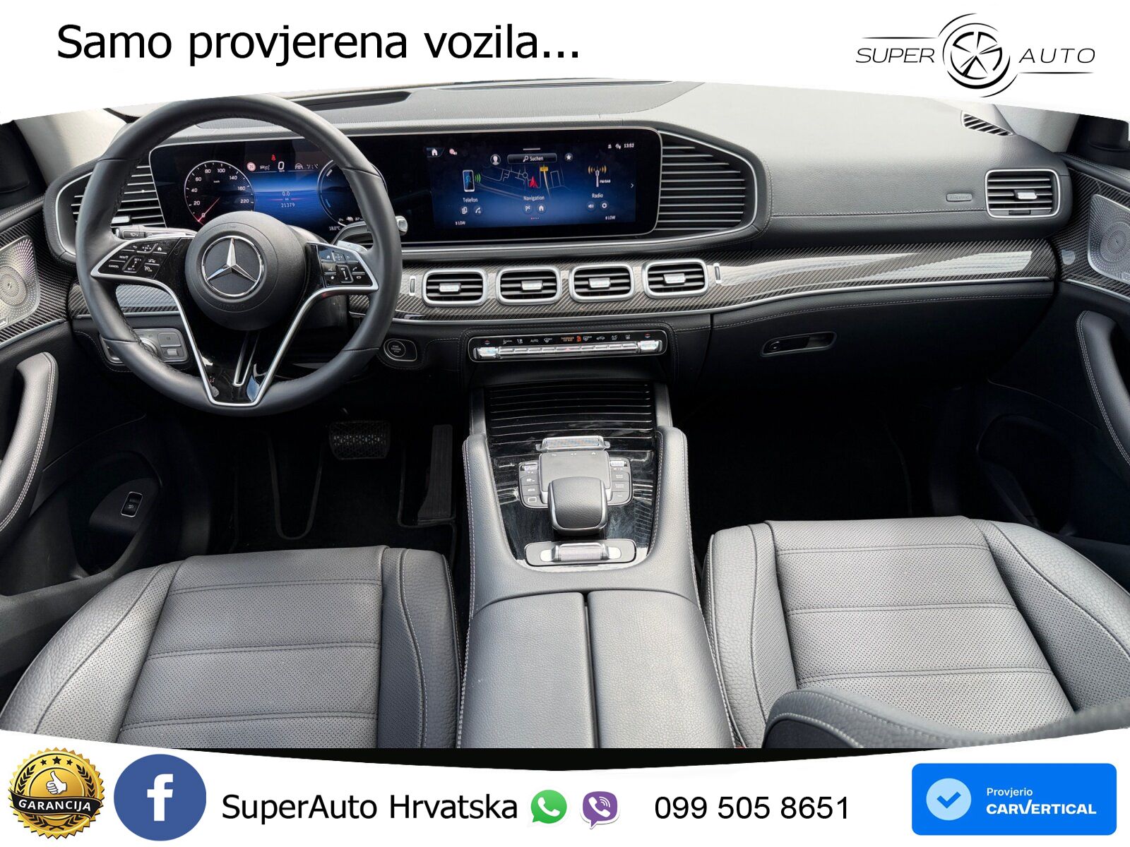 Mercedes GLE 350de (333 KS) 4MATIC 9G-TRONIC AMG ZRAČNI+ACC+GR SJED+KAM+PANO