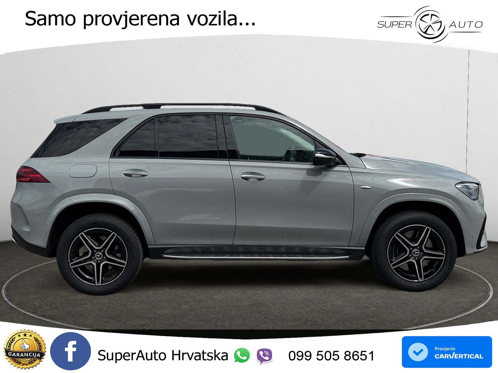 Mercedes GLE 350de (333 KS) 4MATIC 9G-TRONIC AMG ZRAČNI+ACC+GR SJED+KAM+PANO