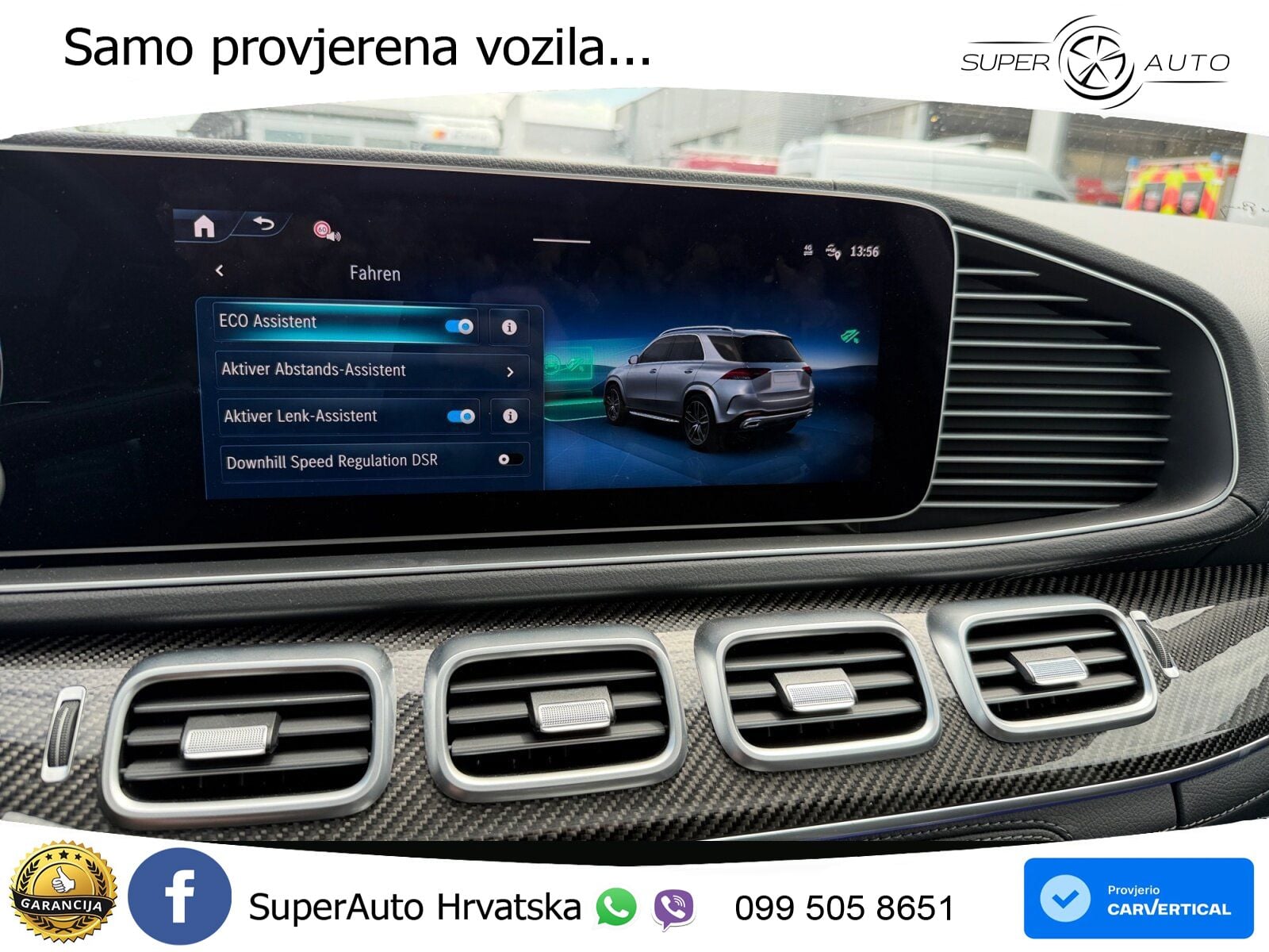 Mercedes GLE 350de (333 KS) 4MATIC 9G-TRONIC AMG ZRAČNI+ACC+GR SJED+KAM+PANO
