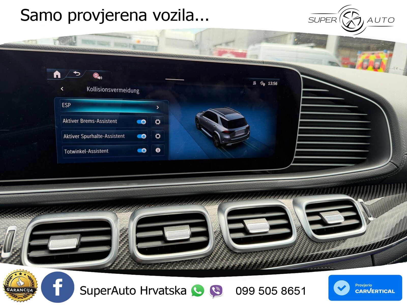Mercedes GLE 350de (333 KS) 4MATIC 9G-TRONIC AMG ZRAČNI+ACC+GR SJED+KAM+PANO