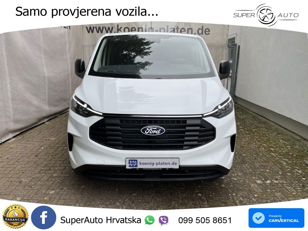 Ford Transit Custom 2.0 EcoBlue 300 L1 Trend FWD 150 KS