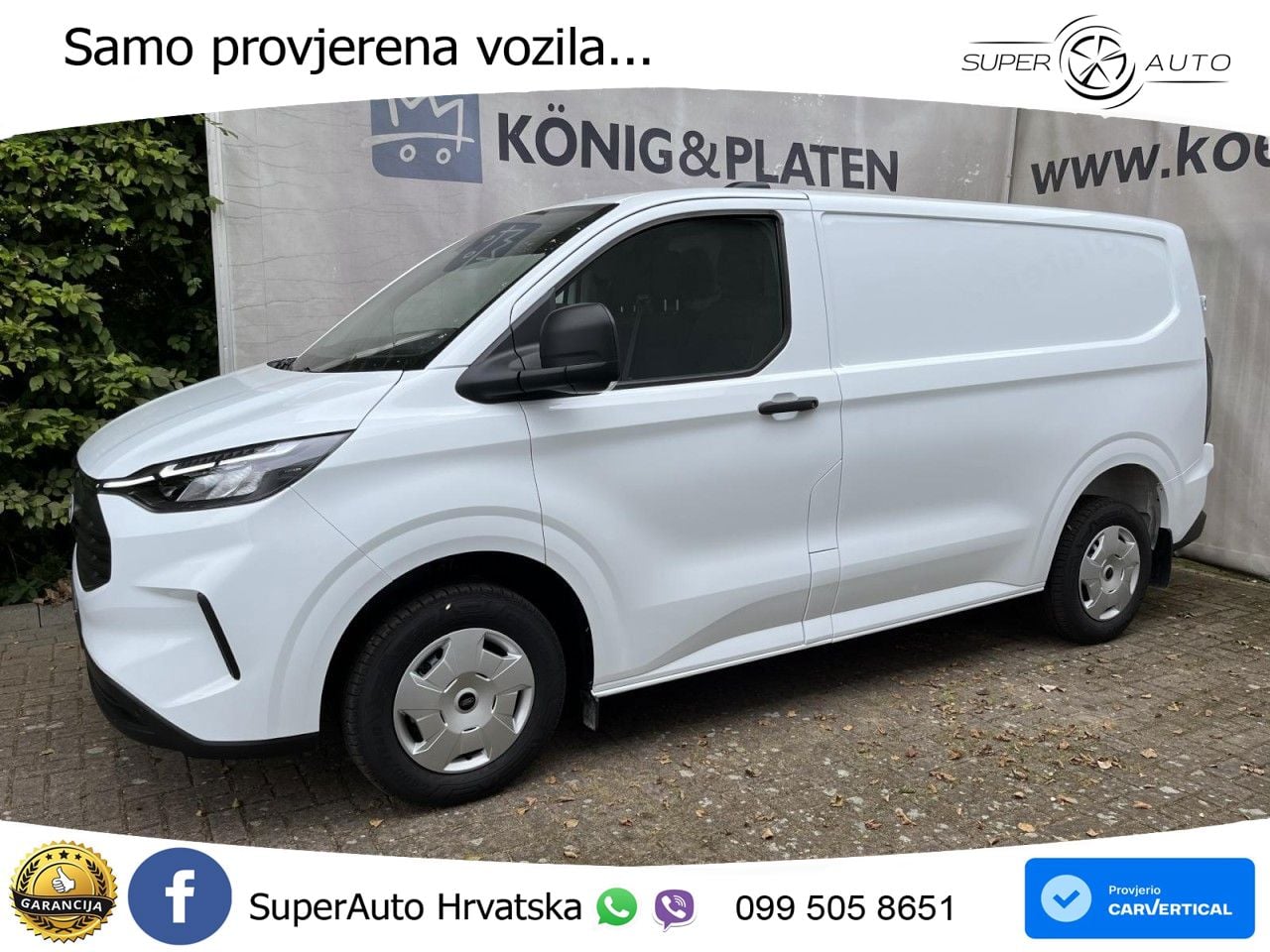 Ford Transit Custom 2.0 EcoBlue 300 L1 Trend FWD 150 KS