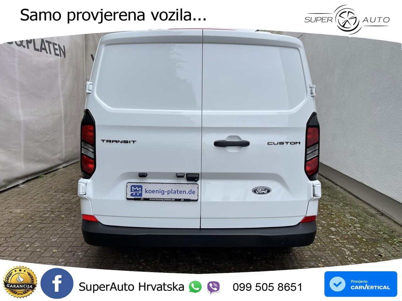 Ford Transit Custom 2.0 EcoBlue 300 L1 Trend FWD 150 KS