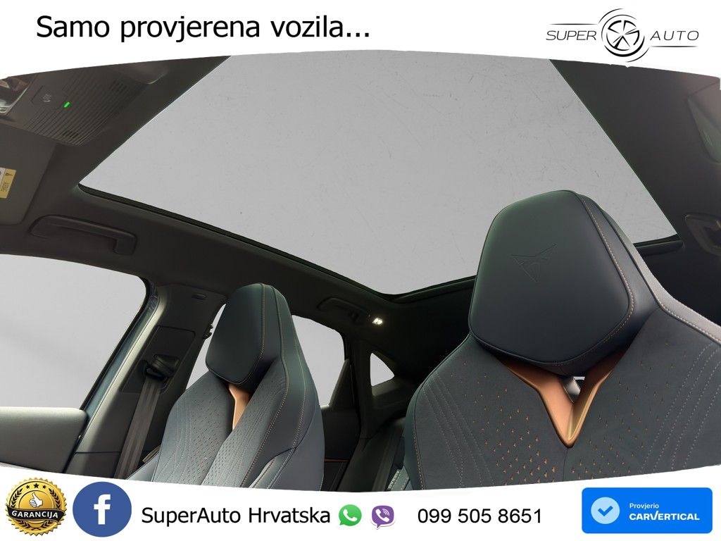 Cupra Tavascan 82 kWh (286 KS) MATRIX+GR SJED+KAM