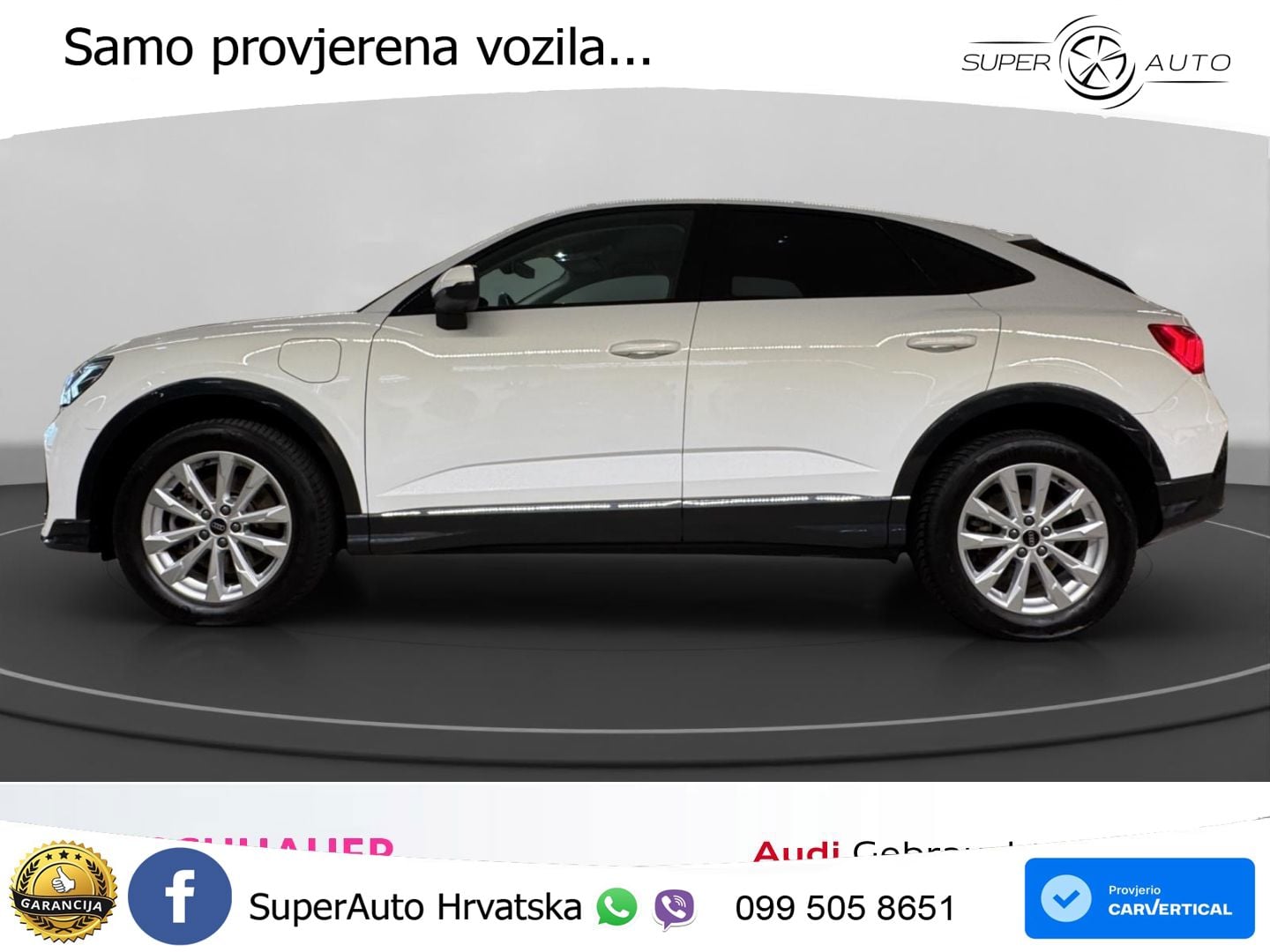 Audi Q3 Sportback 45 TFSIe (245 KS) S tronic LED+GR SJED+ACC