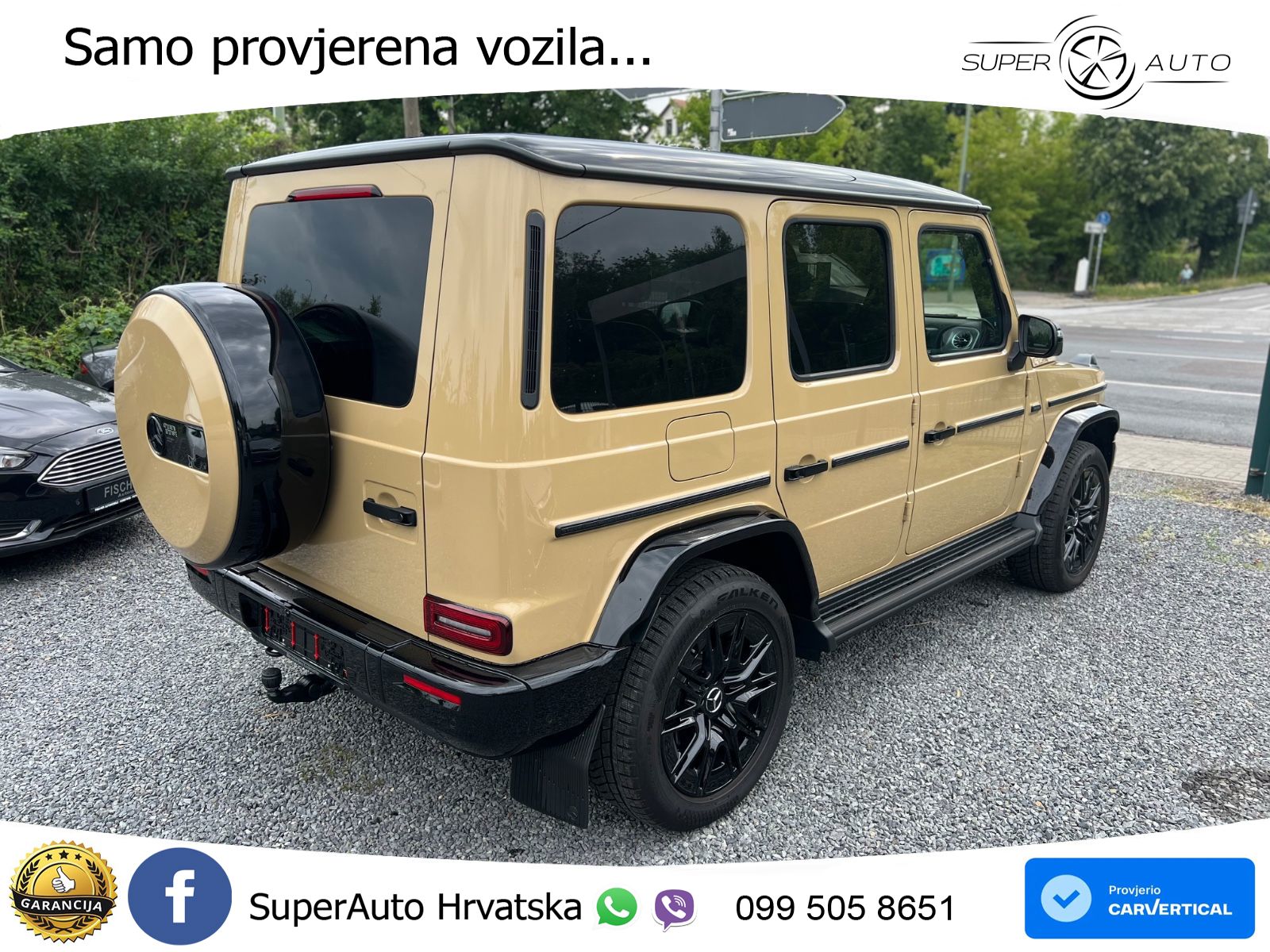 Mercedes G 450d Long (367 KS) 4MATIC 9G-TRONIC AMG ZRAČNI+ACC+4xGR SJED+KAM