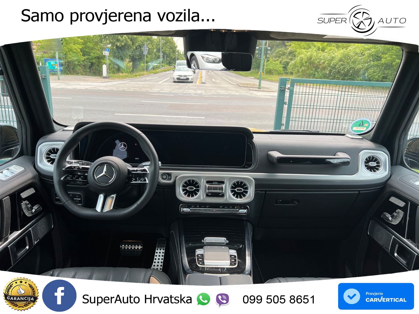 Mercedes G 450d Long (367 KS) 4MATIC 9G-TRONIC AMG ZRAČNI+ACC+4xGR SJED+KAM