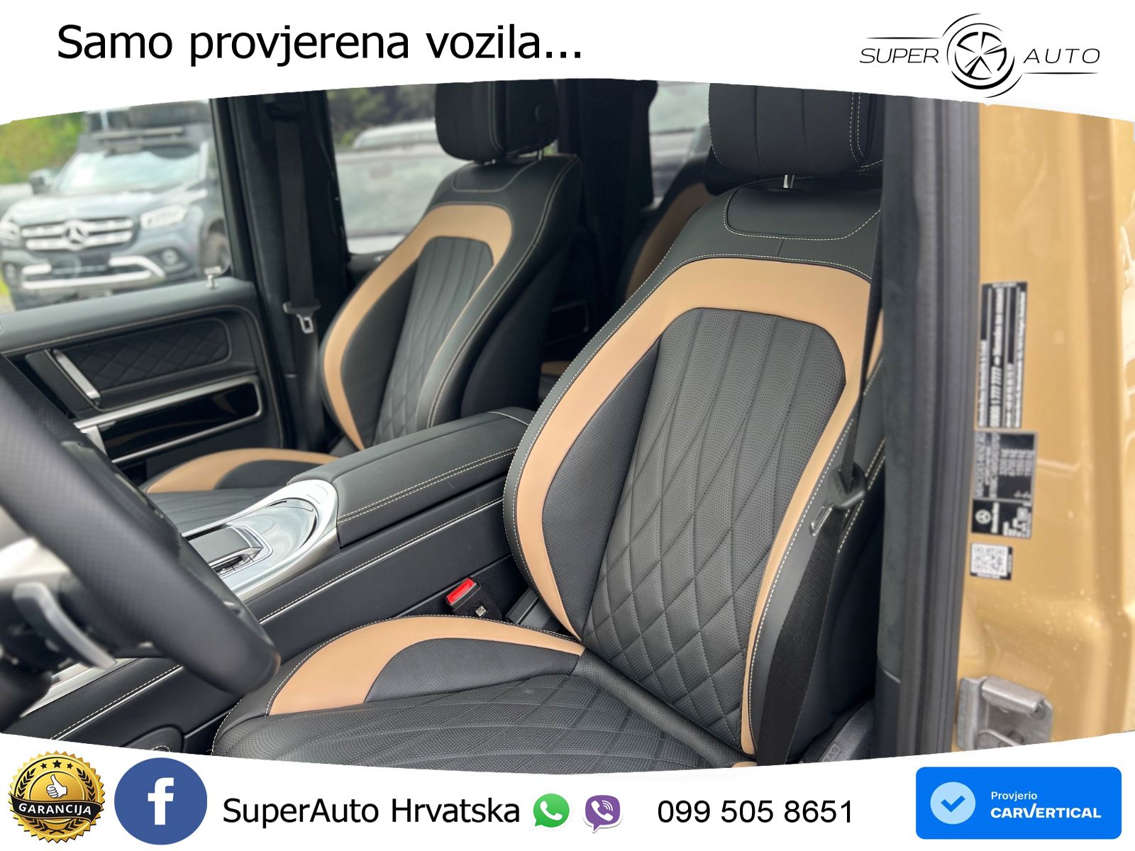 Mercedes G 450d Long (367 KS) 4MATIC 9G-TRONIC AMG ZRAČNI+ACC+4xGR SJED+KAM