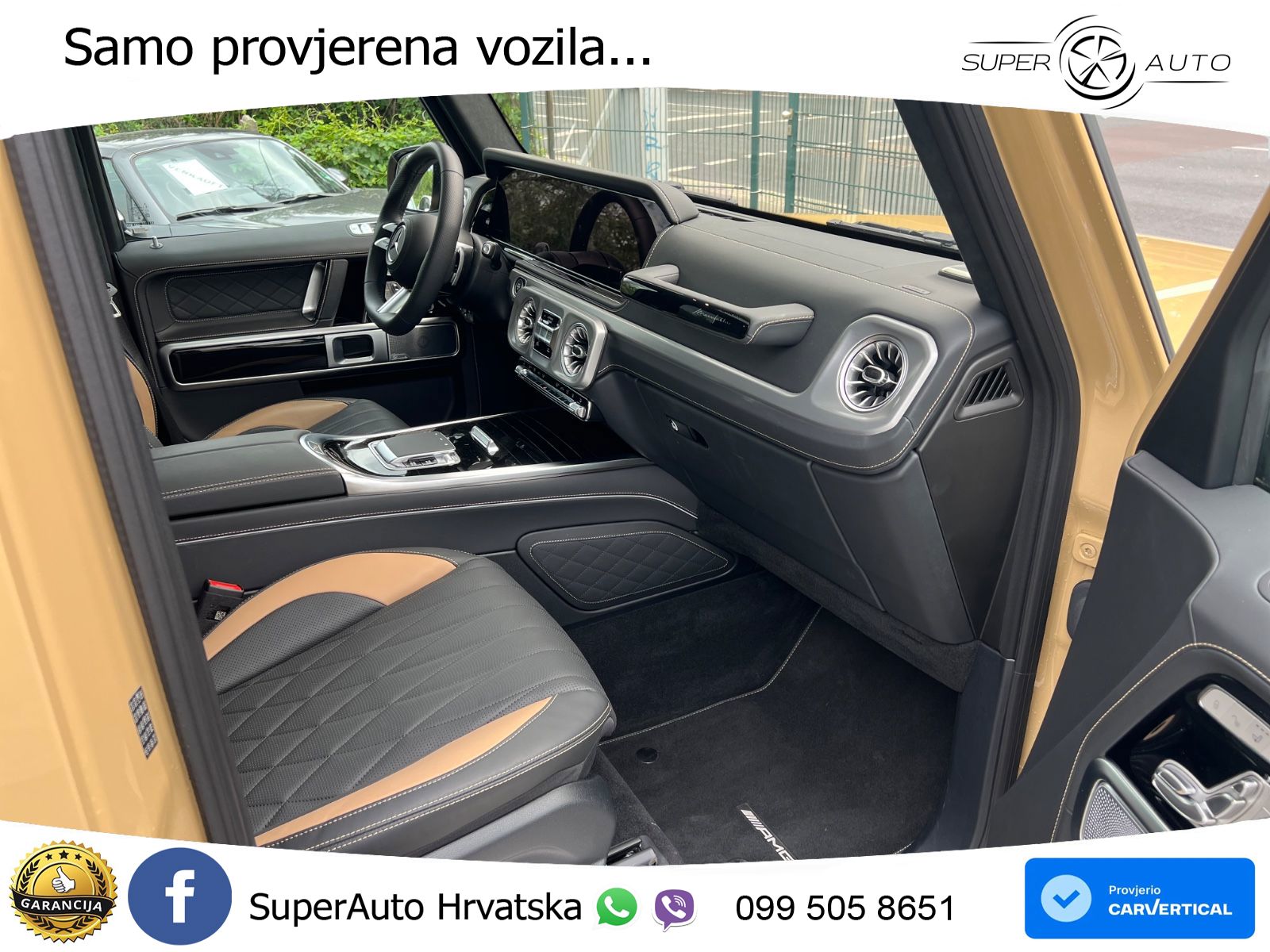 Mercedes G 450d Long (367 KS) 4MATIC 9G-TRONIC AMG ZRAČNI+ACC+4xGR SJED+KAM