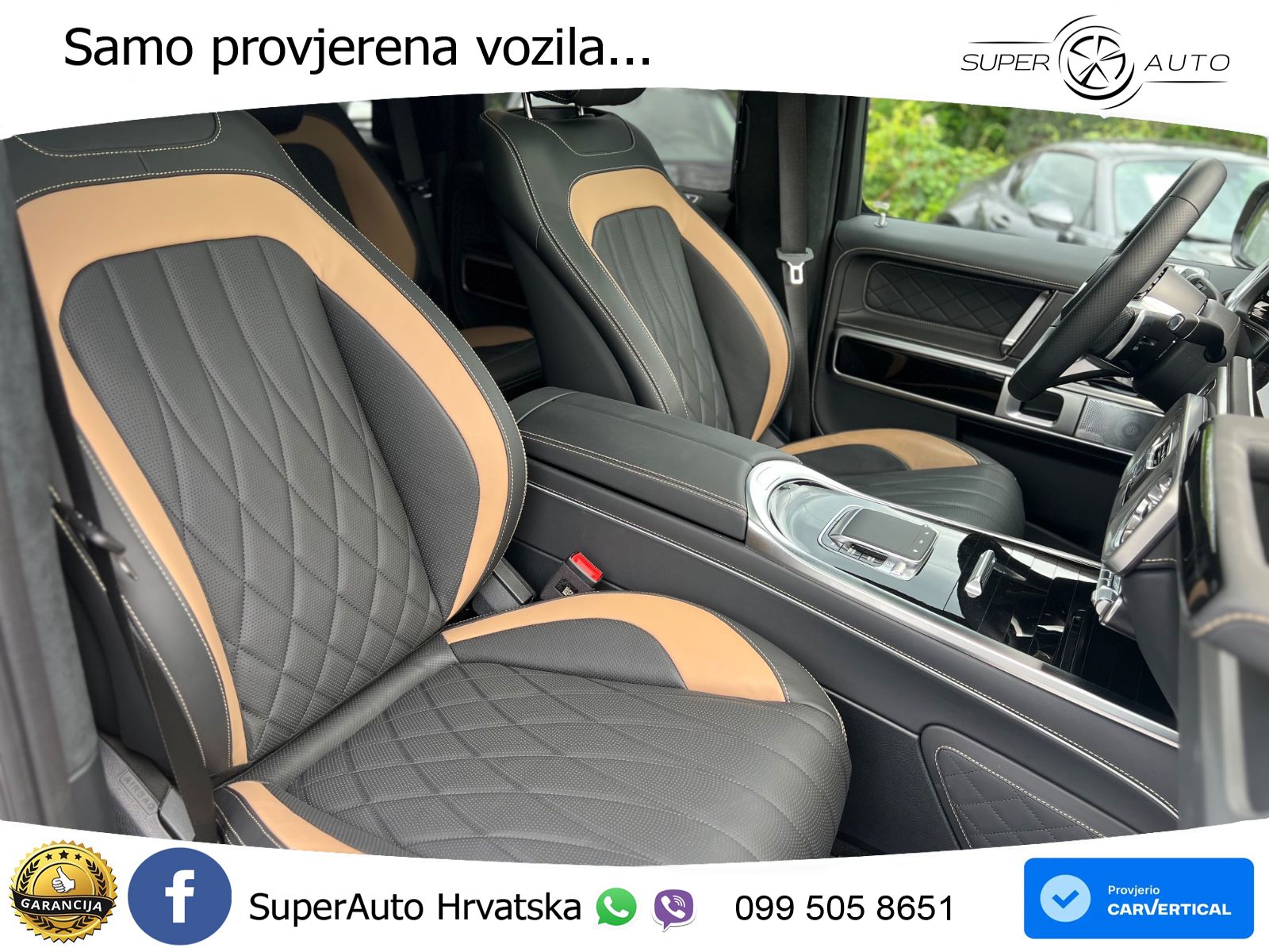 Mercedes G 450d Long (367 KS) 4MATIC 9G-TRONIC AMG ZRAČNI+ACC+4xGR SJED+KAM