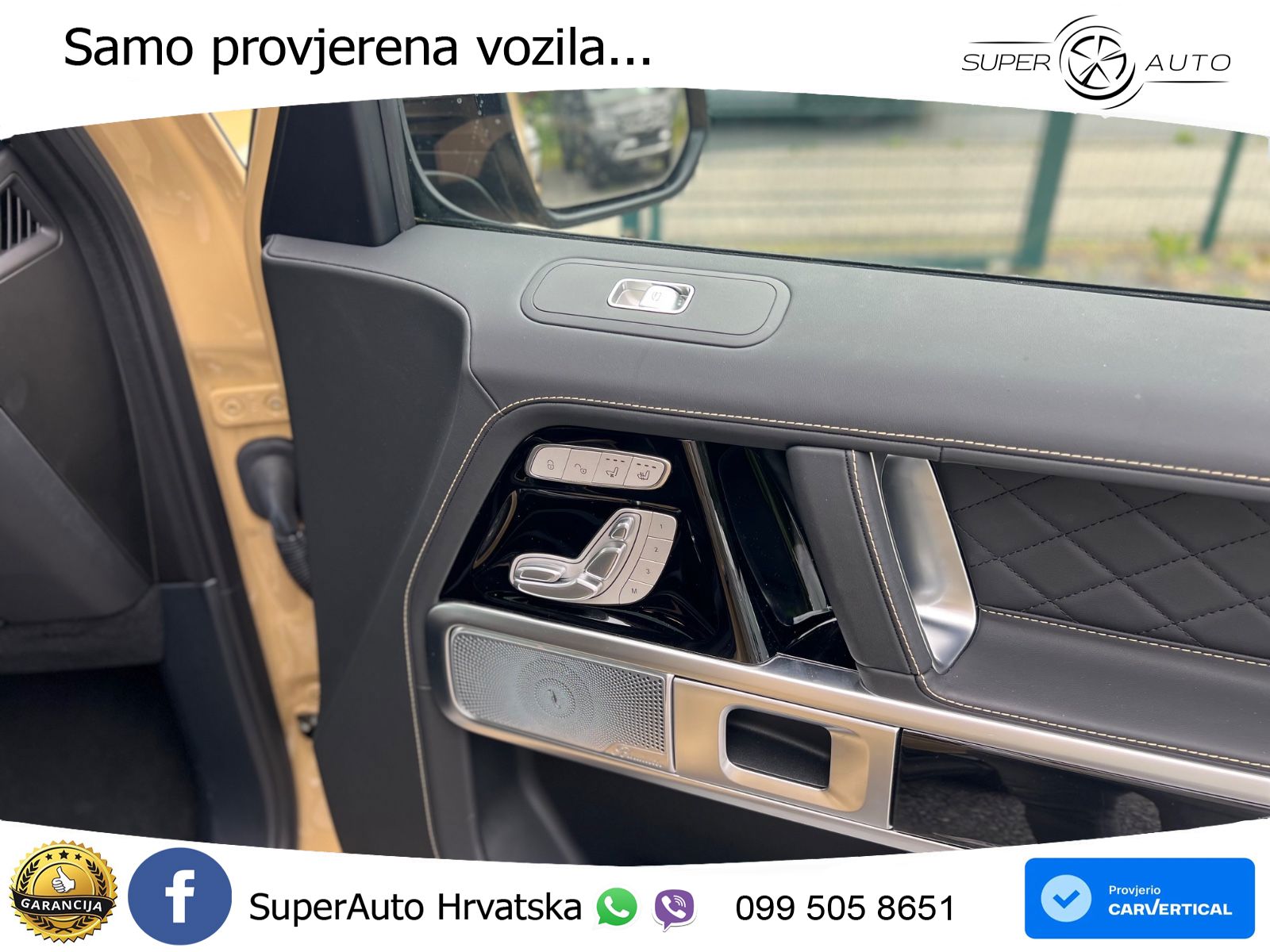 Mercedes G 450d Long (367 KS) 4MATIC 9G-TRONIC AMG ZRAČNI+ACC+4xGR SJED+KAM