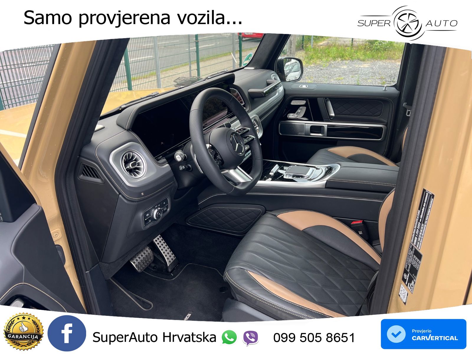 Mercedes G 450d Long (367 KS) 4MATIC 9G-TRONIC AMG ZRAČNI+ACC+4xGR SJED+KAM