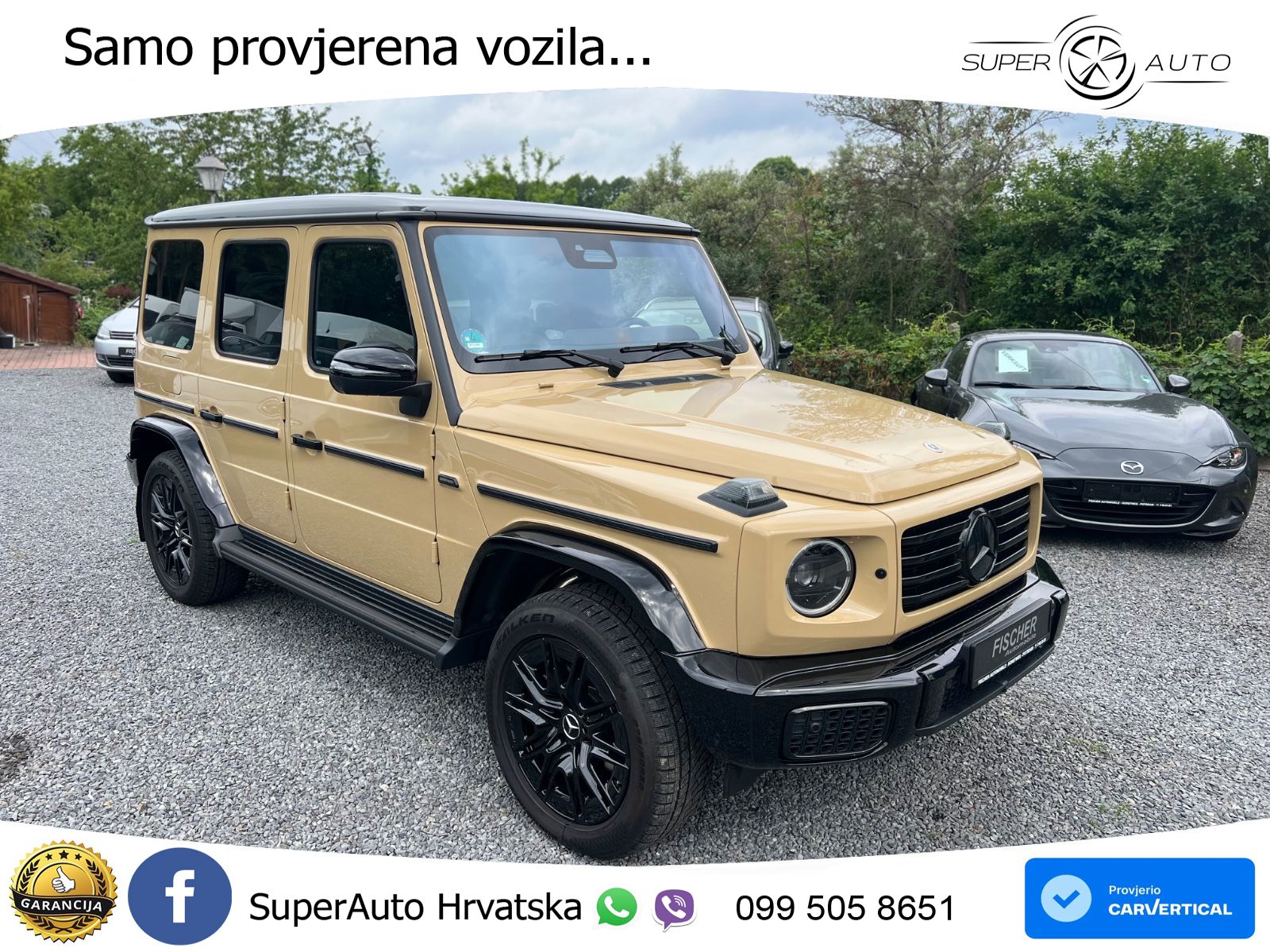 Mercedes G 450d Long (367 KS) 4MATIC 9G-TRONIC AMG ZRAČNI+ACC+4xGR SJED+KAM
