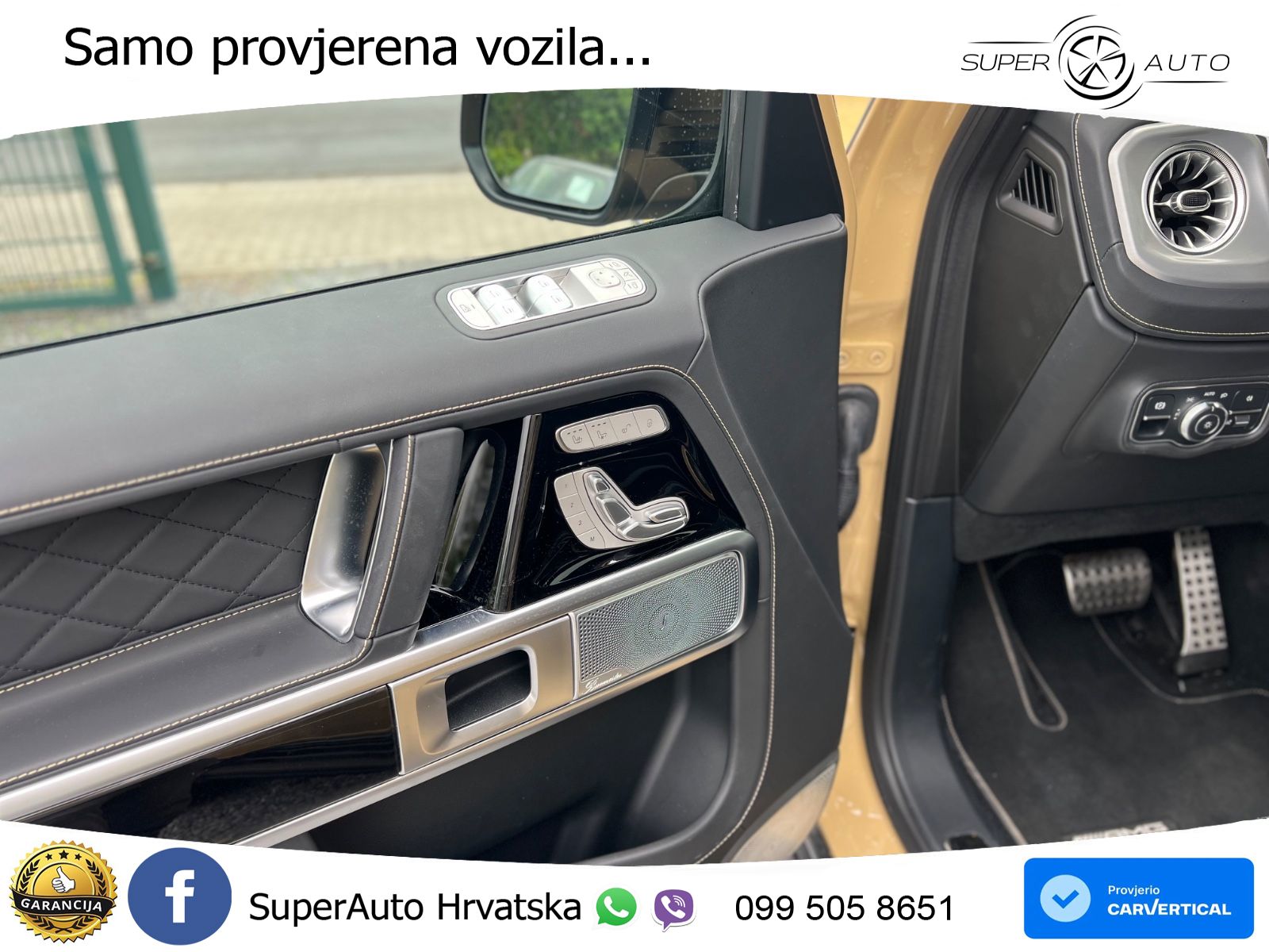 Mercedes G 450d Long (367 KS) 4MATIC 9G-TRONIC AMG ZRAČNI+ACC+4xGR SJED+KAM