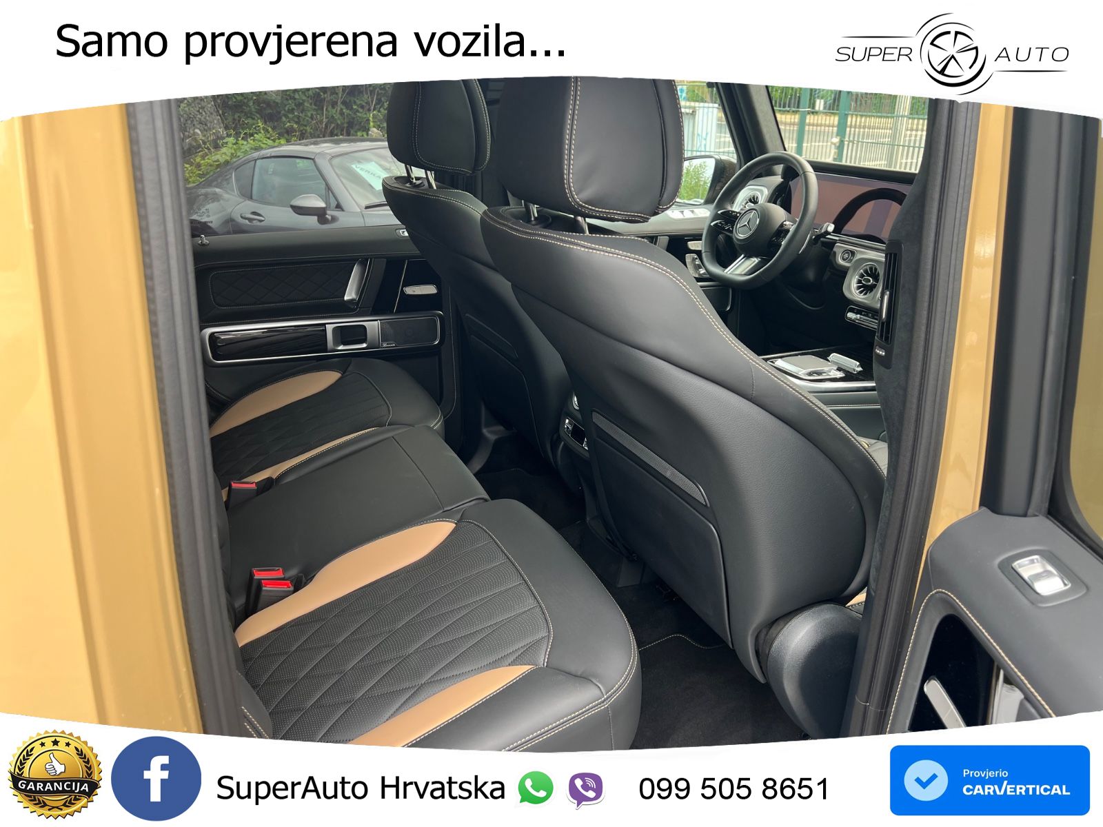 Mercedes G 450d Long (367 KS) 4MATIC 9G-TRONIC AMG ZRAČNI+ACC+4xGR SJED+KAM