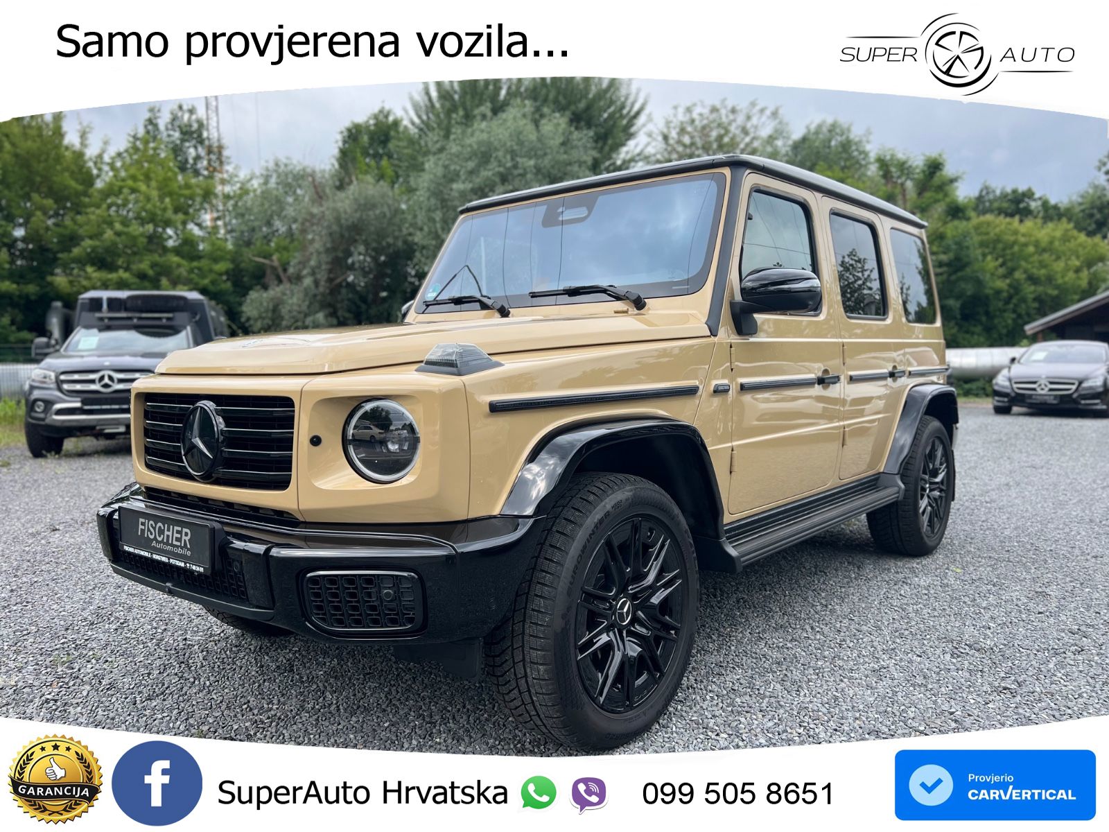 Mercedes G 450d Long (367 KS) 4MATIC 9G-TRONIC AMG ZRAČNI+ACC+4xGR SJED+KAM
