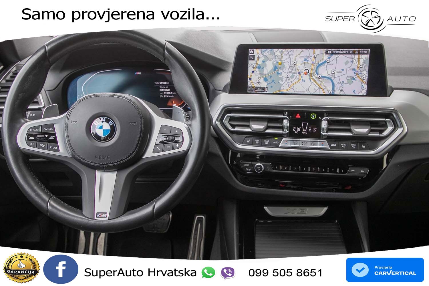 BMW X3 30i xDrive Steptronic M Sport LED+GR SJED+ACC