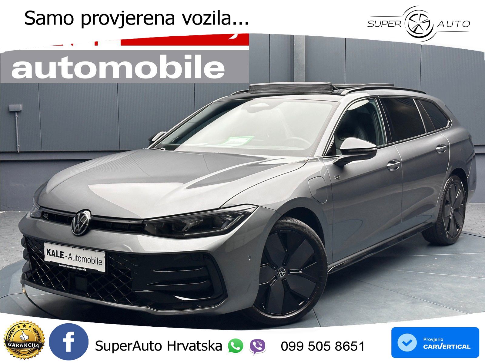 Volkswagen Passat Variant 1.5 TSI (272 KS) eHybrid DSG R-Line LED+GR SJED+ACC