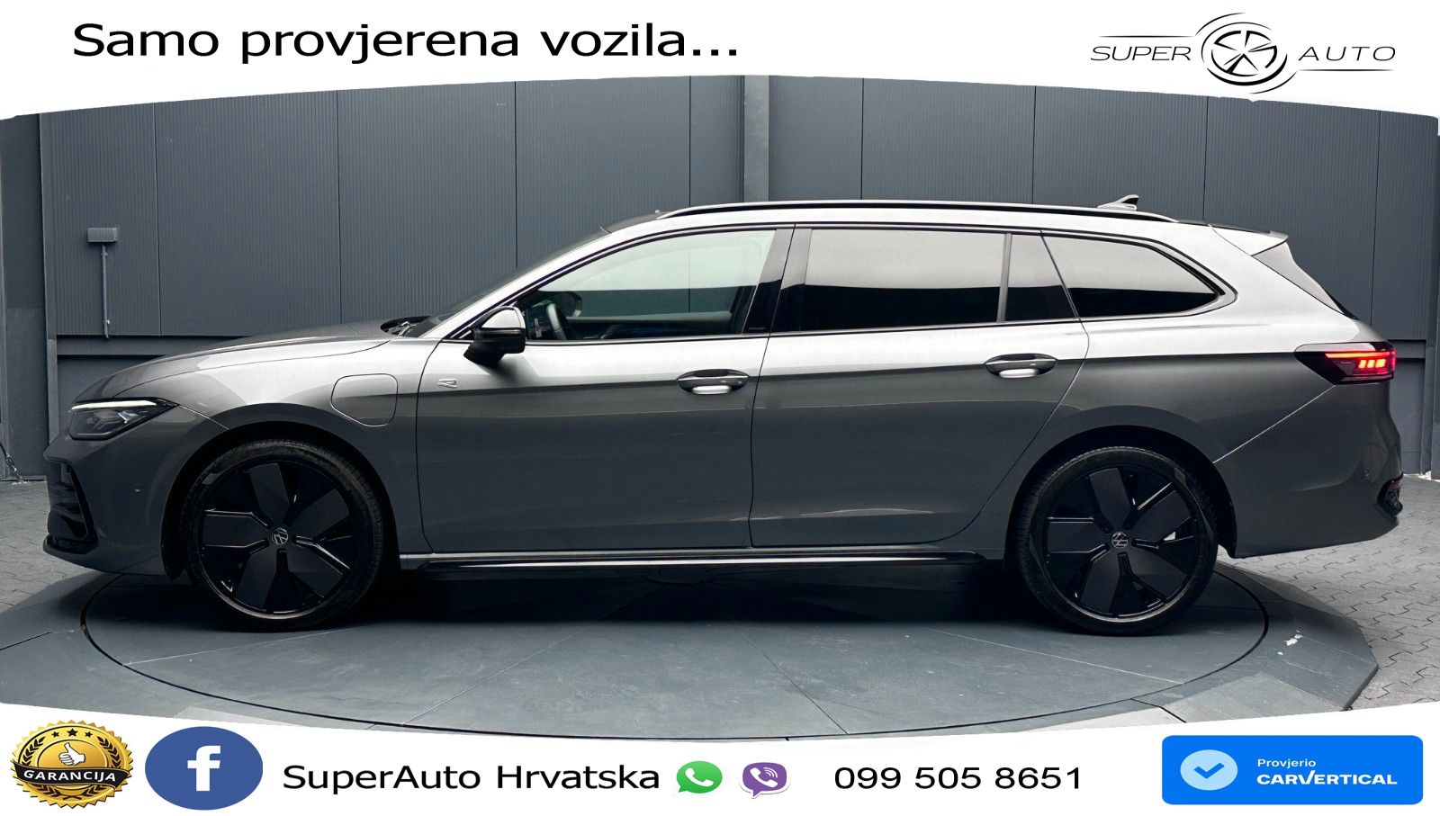 Volkswagen Passat Variant 1.5 TSI (272 KS) eHybrid DSG R-Line LED+GR SJED+ACC