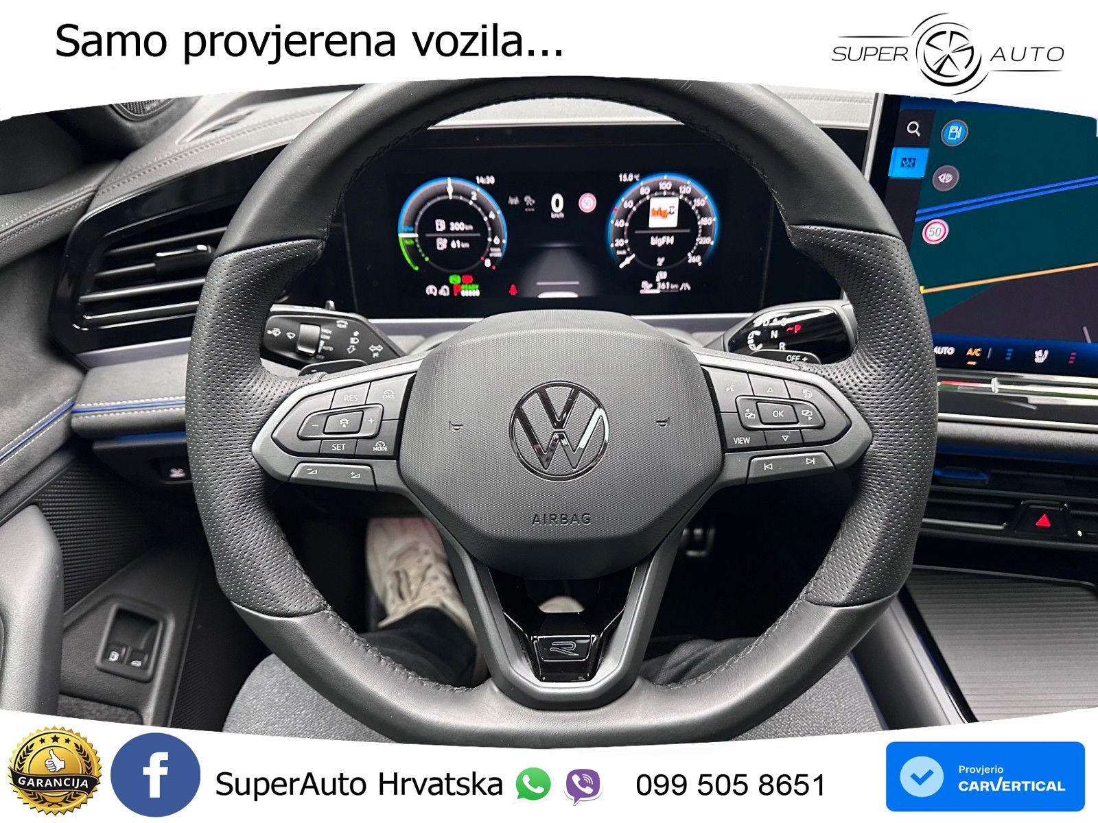 Volkswagen Passat Variant 1.5 TSI (272 KS) eHybrid DSG R-Line LED+GR SJED+ACC