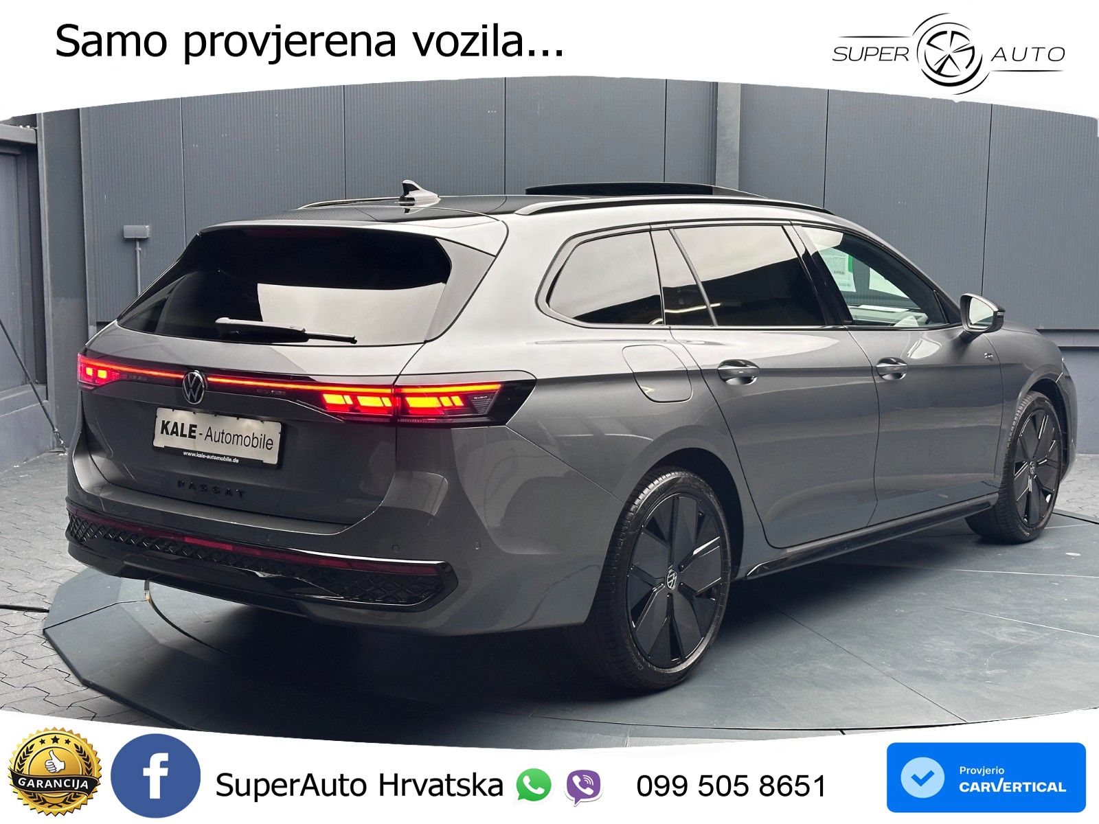 Volkswagen Passat Variant 1.5 TSI (272 KS) eHybrid DSG R-Line LED+GR SJED+ACC